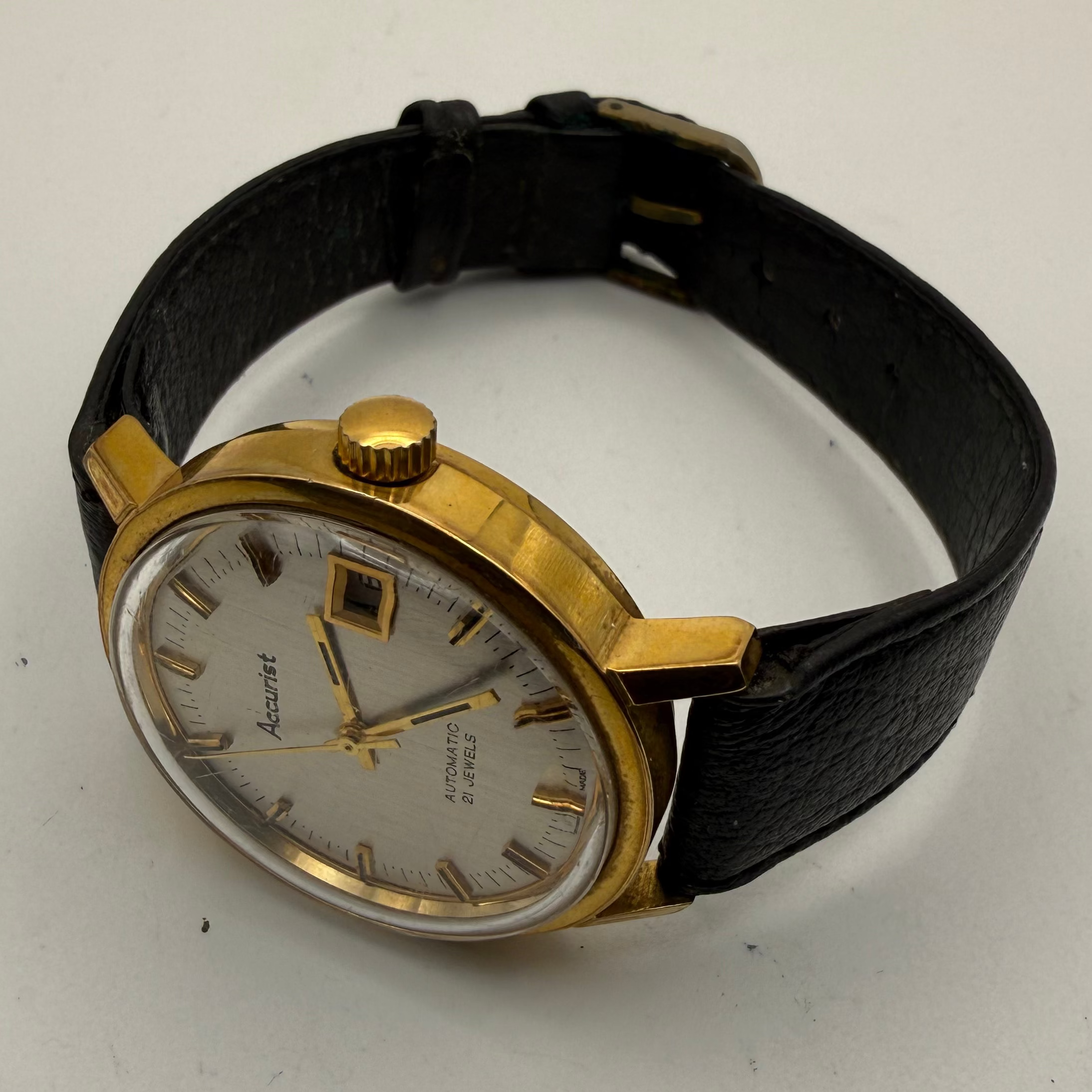 Accurist Vintage Automatic 21 Jewels – Circa 1970 – Classic Gold Dress Watch- £109.99