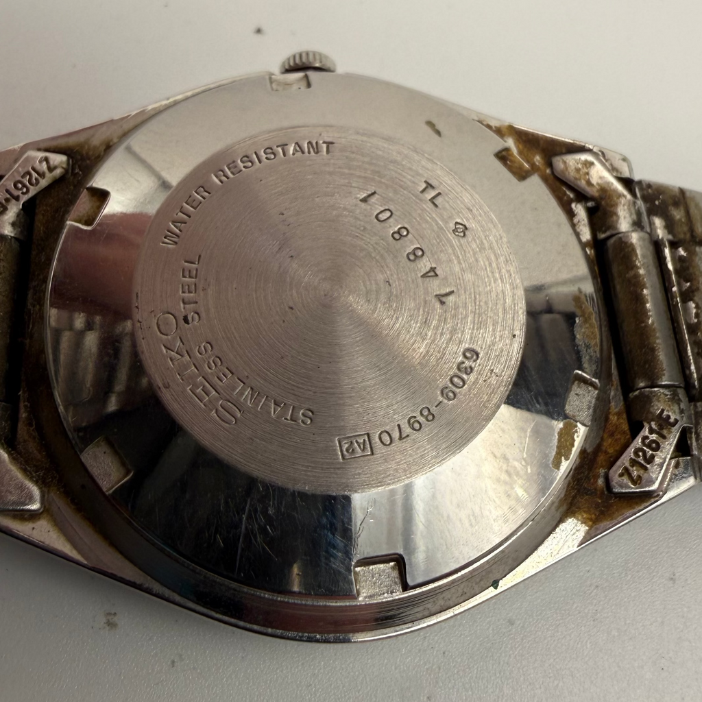 Seiko 5 Automatic Day-Date – Black Dial (August 1976)- £89.99