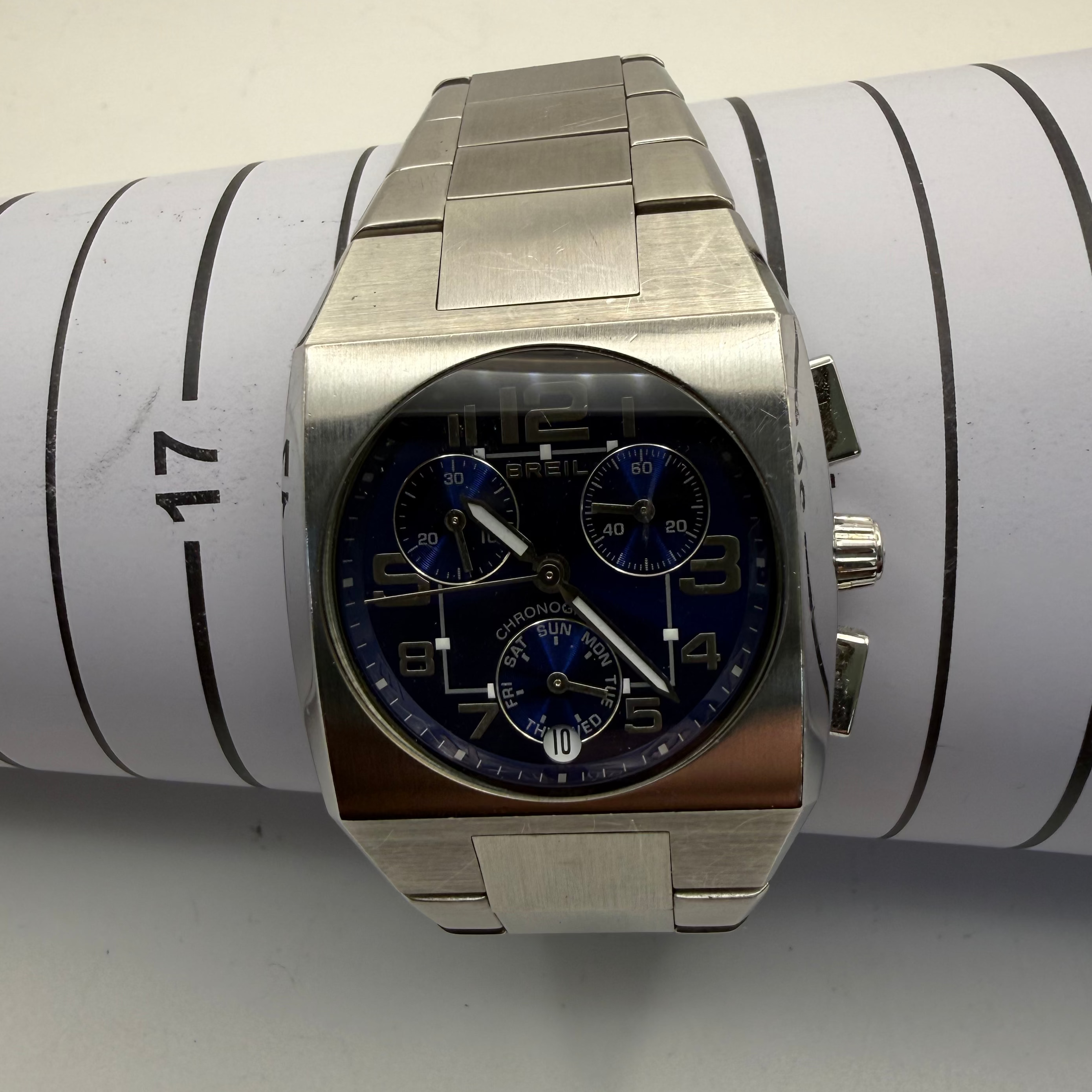 Breil Chronograph – Blue Dial- £79.99