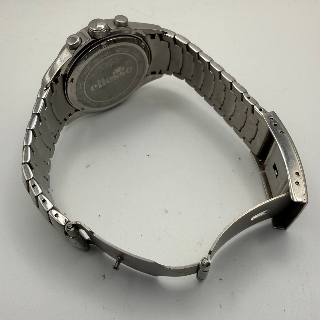 Ellesse Chronograph Stainless Steel Watch – 100M – Sport Luxury Look- £49.99
