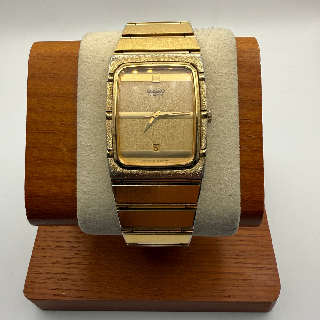 SEIKO QUARTZ TV DIAL GOLD – JULY 1982 (CAL. 2A23-0360)- £89.99