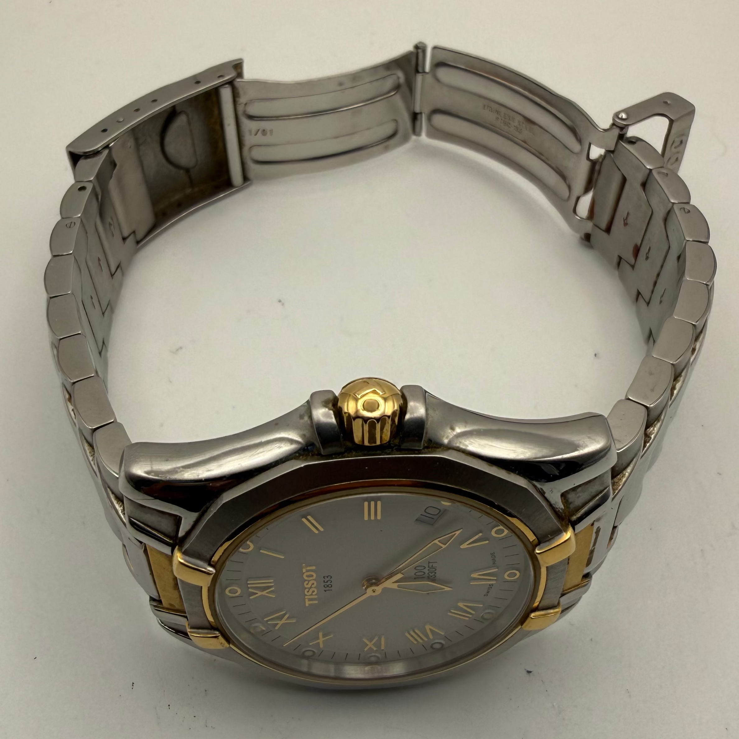 Tissot PR100 Two-Tone Quartz Watch – Full Set | Swiss Made | 100M Water Resistant- £169.99