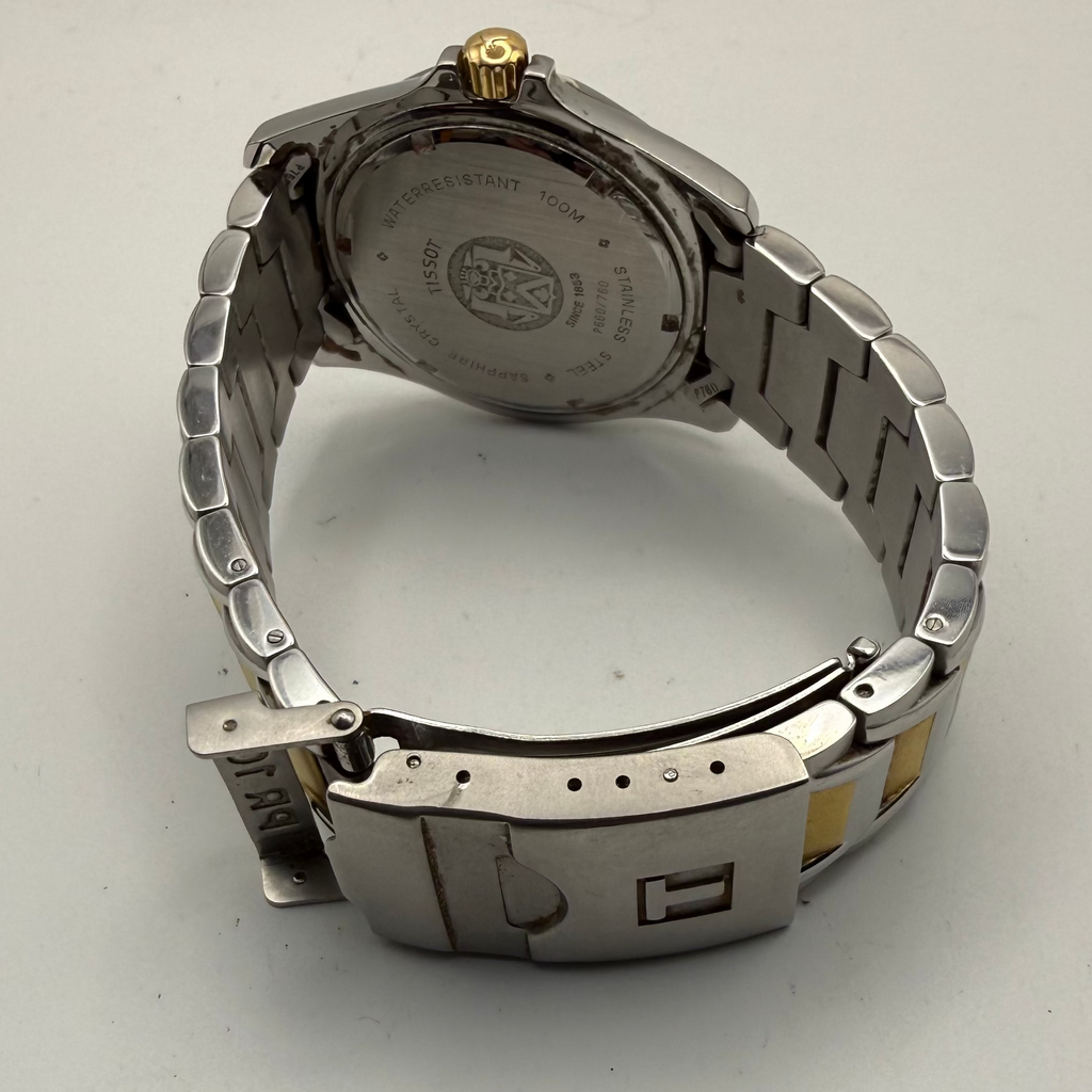 Tissot PR100 Two-Tone Quartz Watch – Full Set | Swiss Made | 100M Water Resistant- £169.99