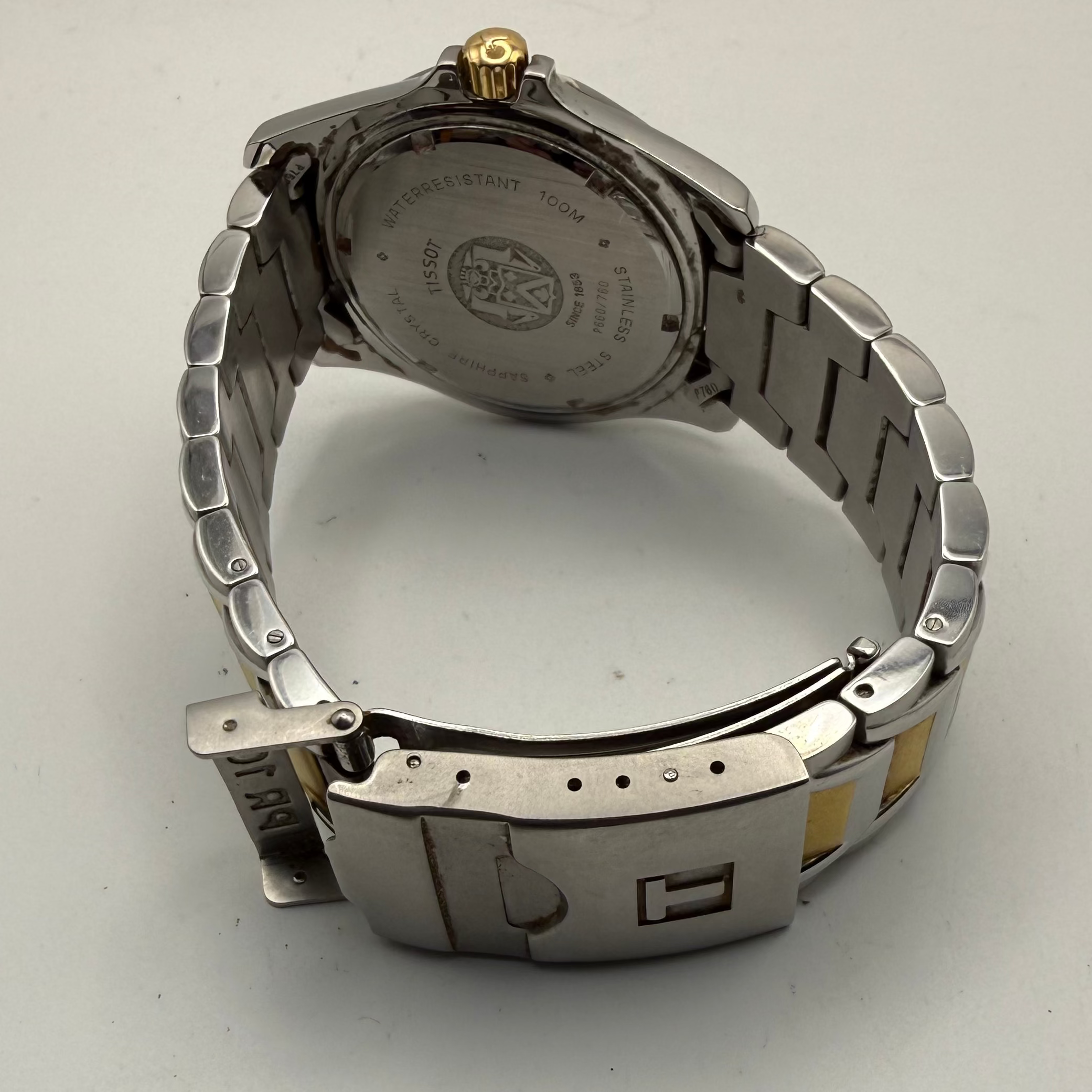 Tissot PR100 Two-Tone Quartz Watch – Full Set | Swiss Made | 100M Water Resistant- £169.99