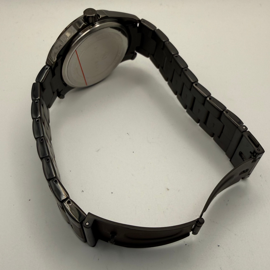 Accurist London Black Ion-Plated Multi-Function Men’s Watch – Full Set Boxed- £69.95