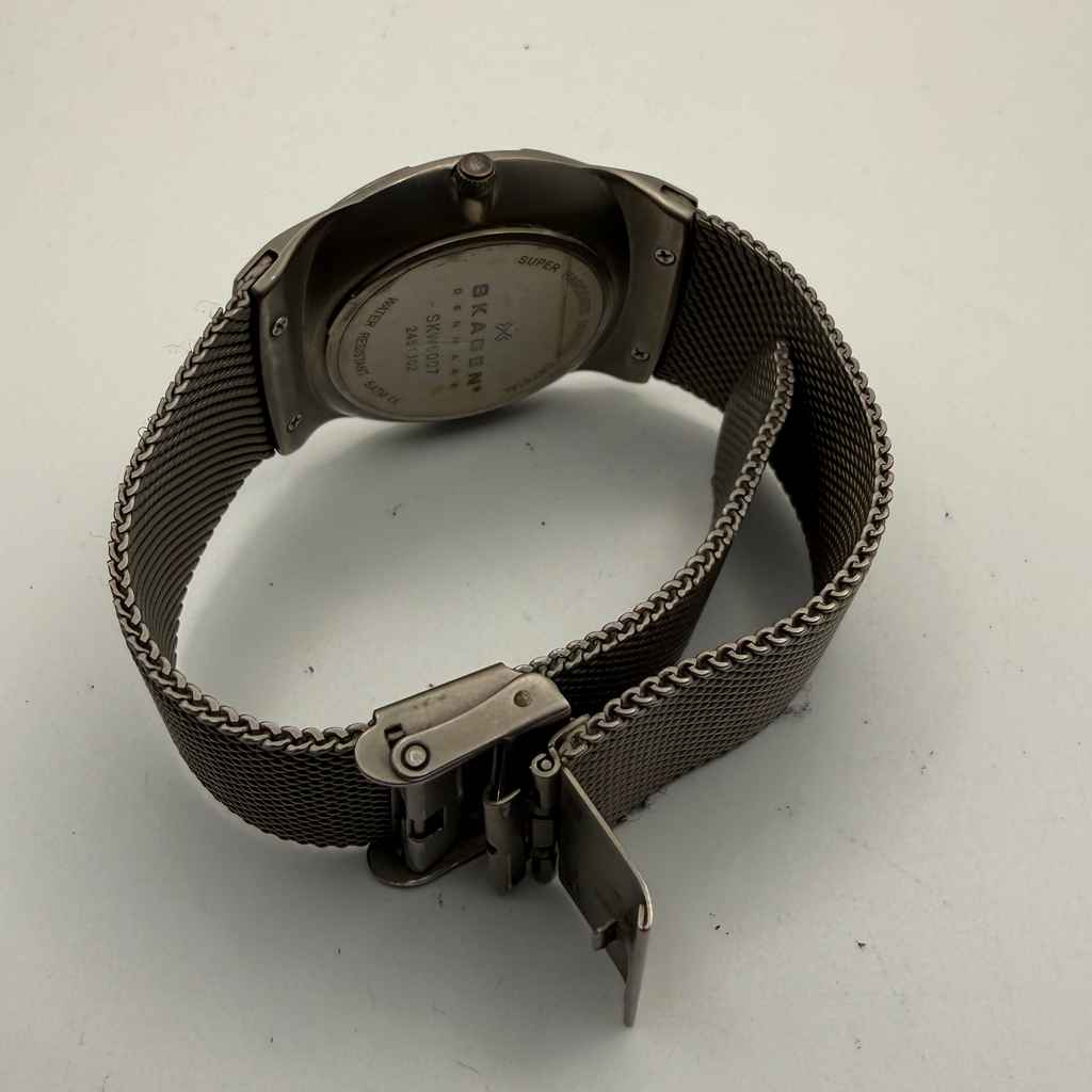 Skagen Denmark Titanium SKW6007 Men's Day-Date Watch – Full Set Boxed- £89.95