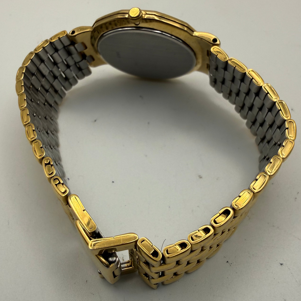 Rotary Classic Gold Tone Quartz Watch – Roman Dial- £49.99