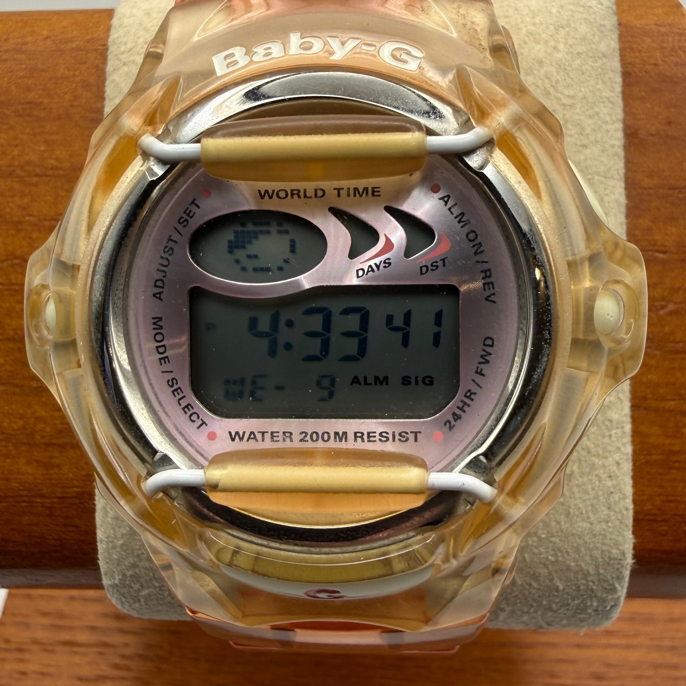 Casio Baby-G BG-169R Translucent Orange Digital Watch – World Time – 200m WR- £54.99