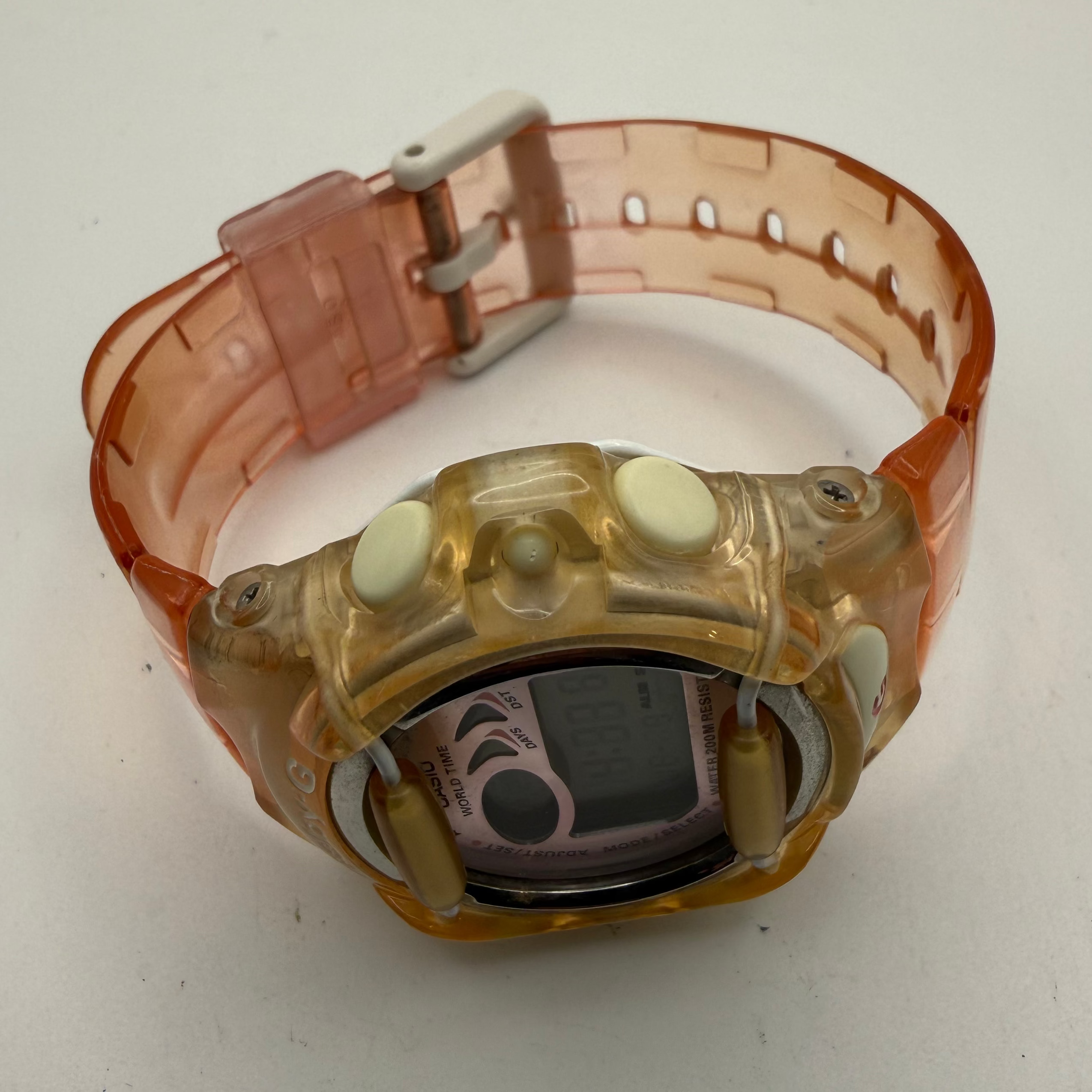 Casio Baby-G BG-169R Translucent Orange Digital Watch – World Time – 200m WR- £54.99