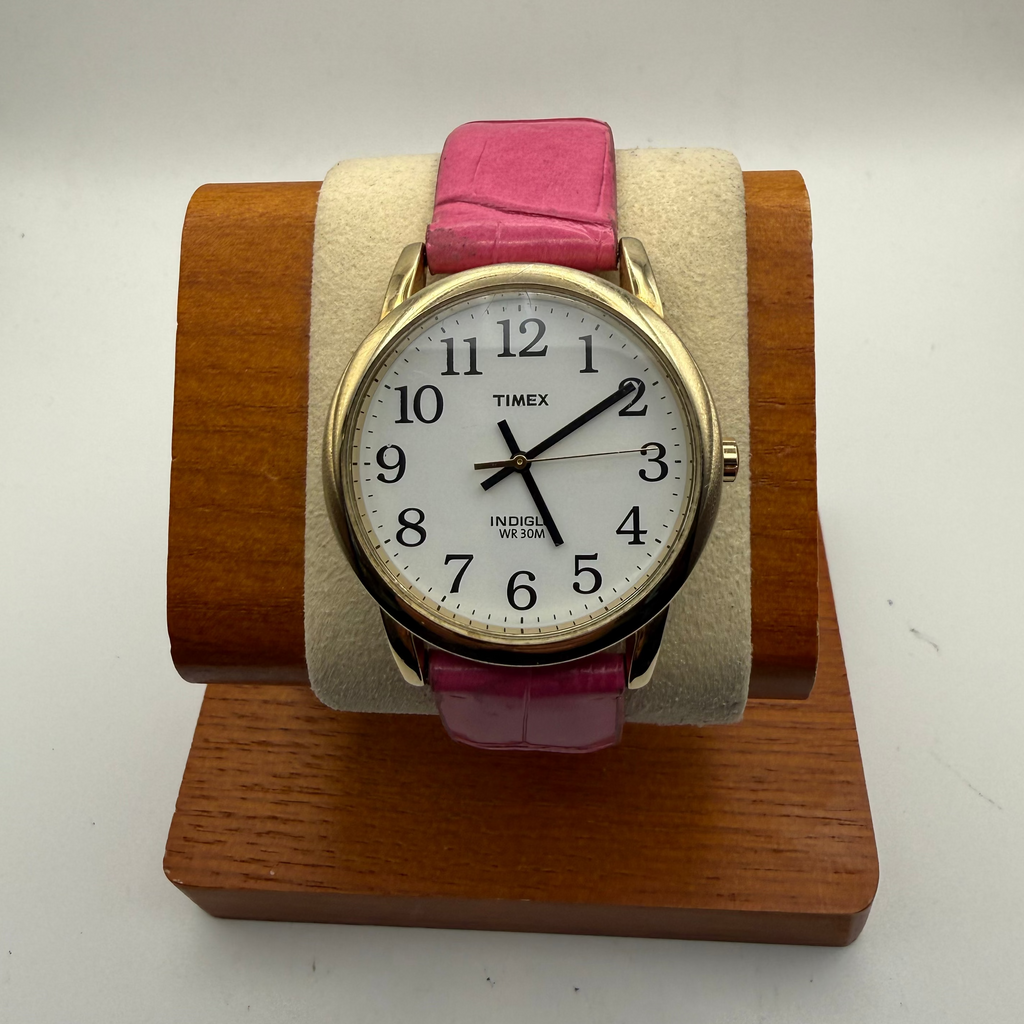 Timex Indiglo WR30M Ladies Pink Strap Watch0 £29.99