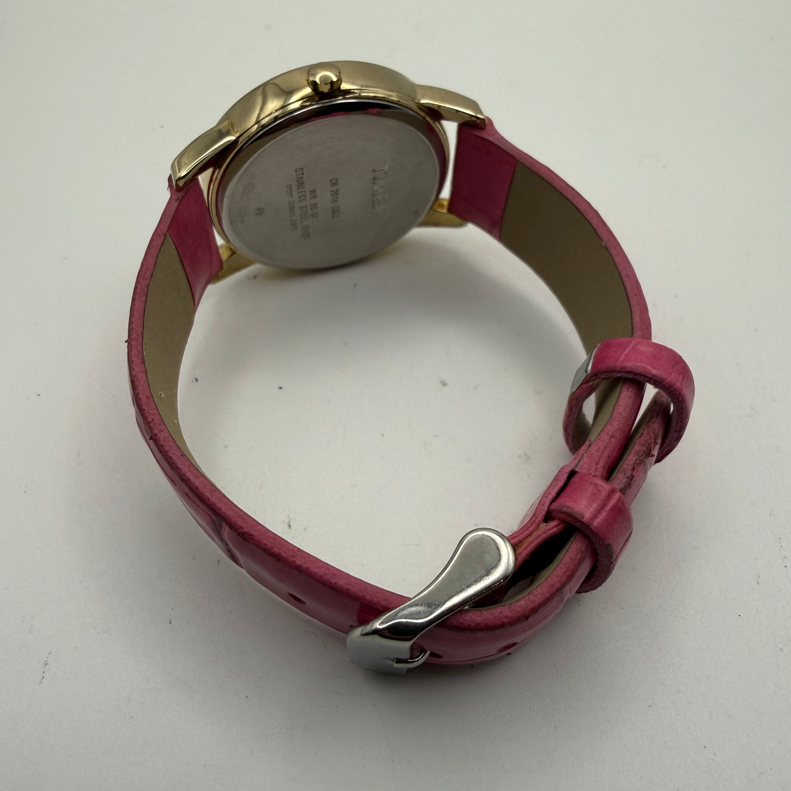 Timex Indiglo WR30M Ladies Pink Strap Watch0 £29.99