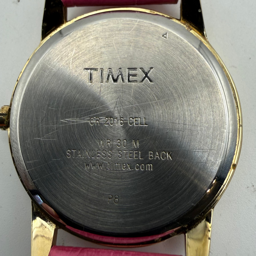 Timex Indiglo WR30M Ladies Pink Strap Watch0 £29.99