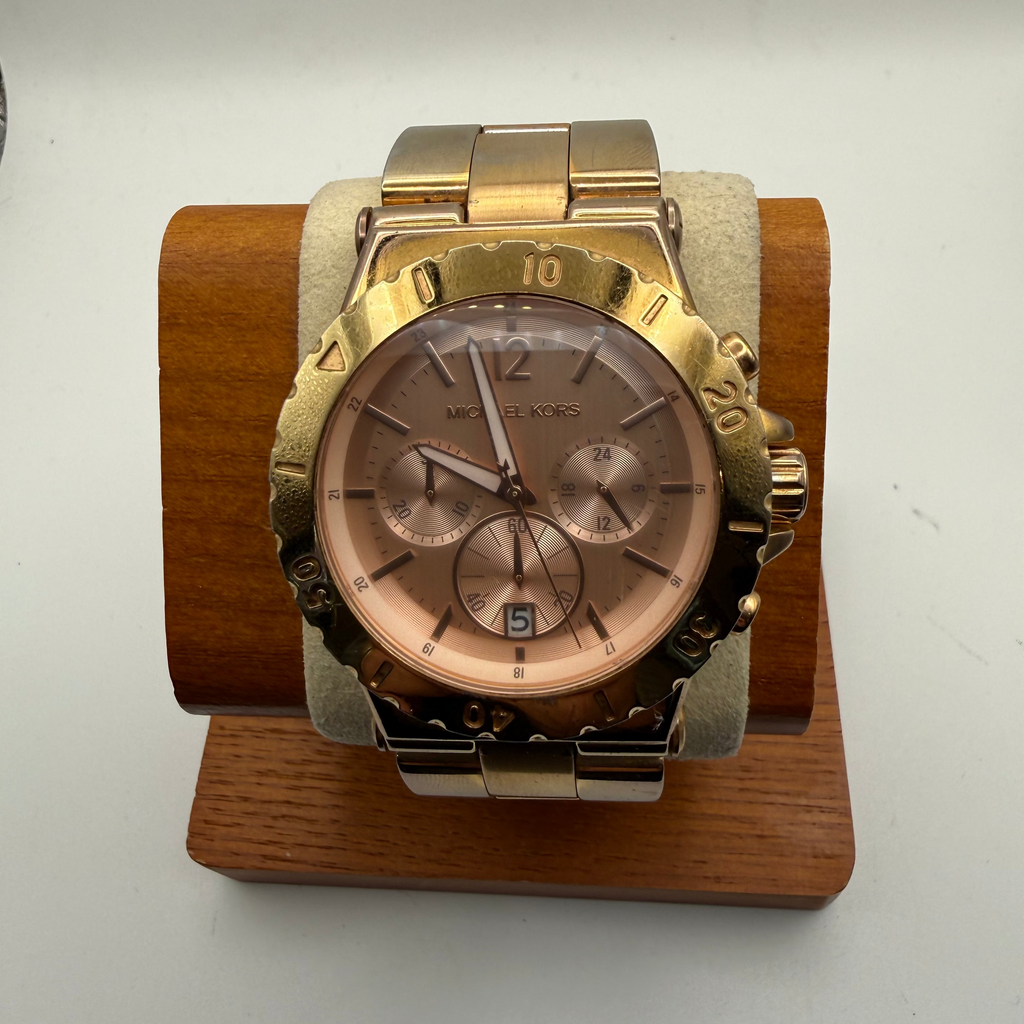 Michael Kors MK5314 Rose Gold Tone Chronograph Ladies Watch- £59.95