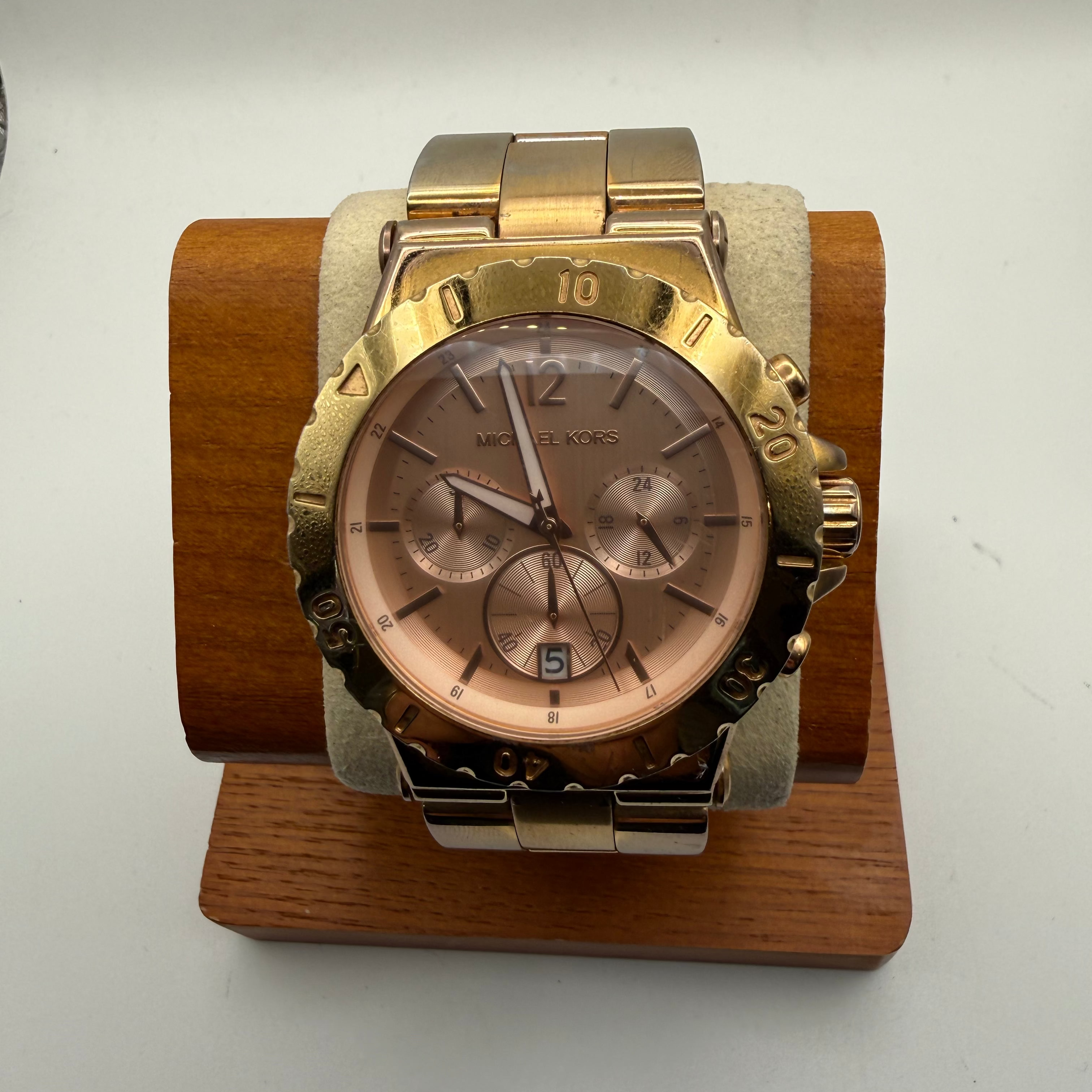 Michael Kors MK5314 Rose Gold Tone Chronograph Ladies Watch- £59.95