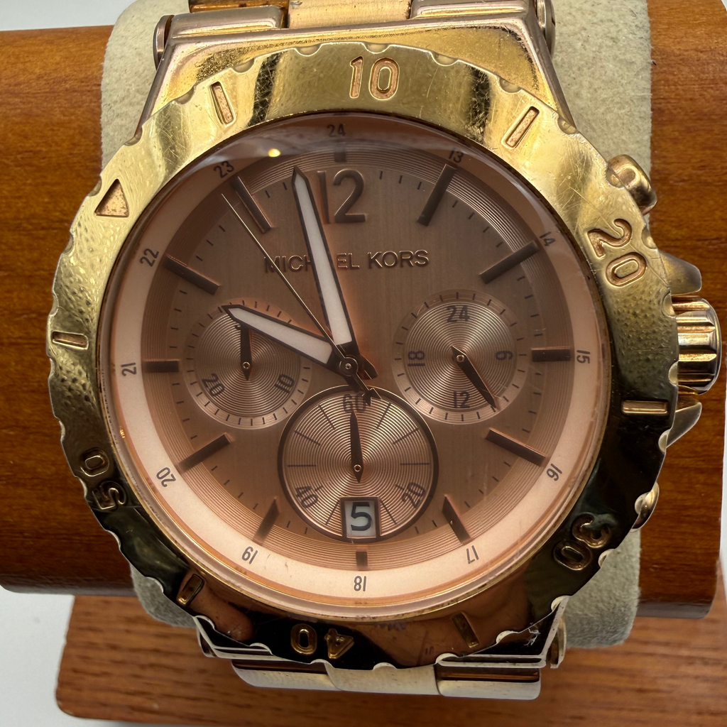 Michael Kors MK5314 Rose Gold Tone Chronograph Ladies Watch- £59.95