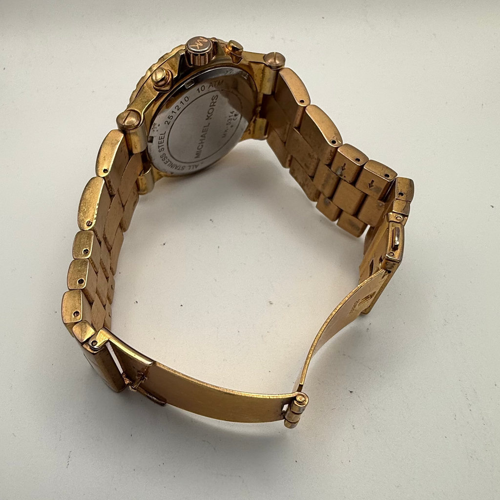 Michael Kors MK5314 Rose Gold Tone Chronograph Ladies Watch- £59.95