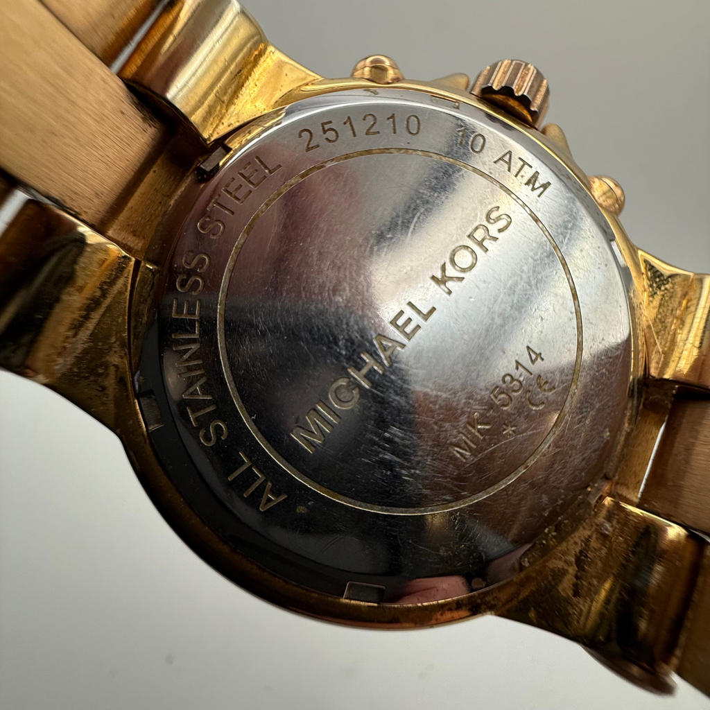 Michael Kors MK5314 Rose Gold Tone Chronograph Ladies Watch- £59.95