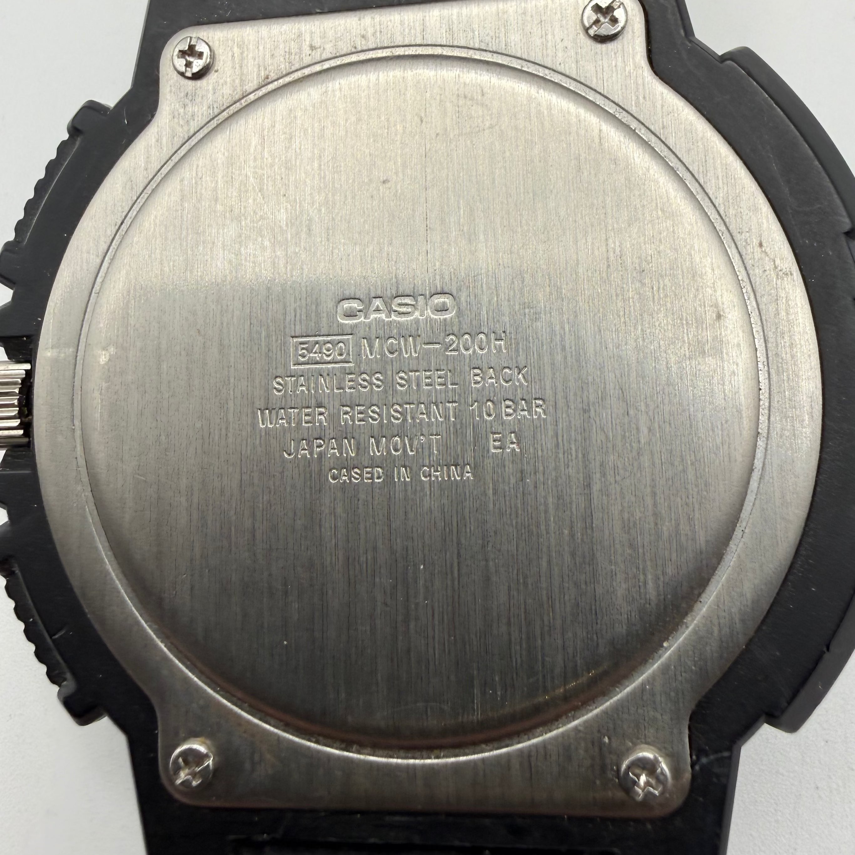 Casio MCW-200H Chronograph Men’s Watch Black Dial Resin Strap – Boxed- £39.99
