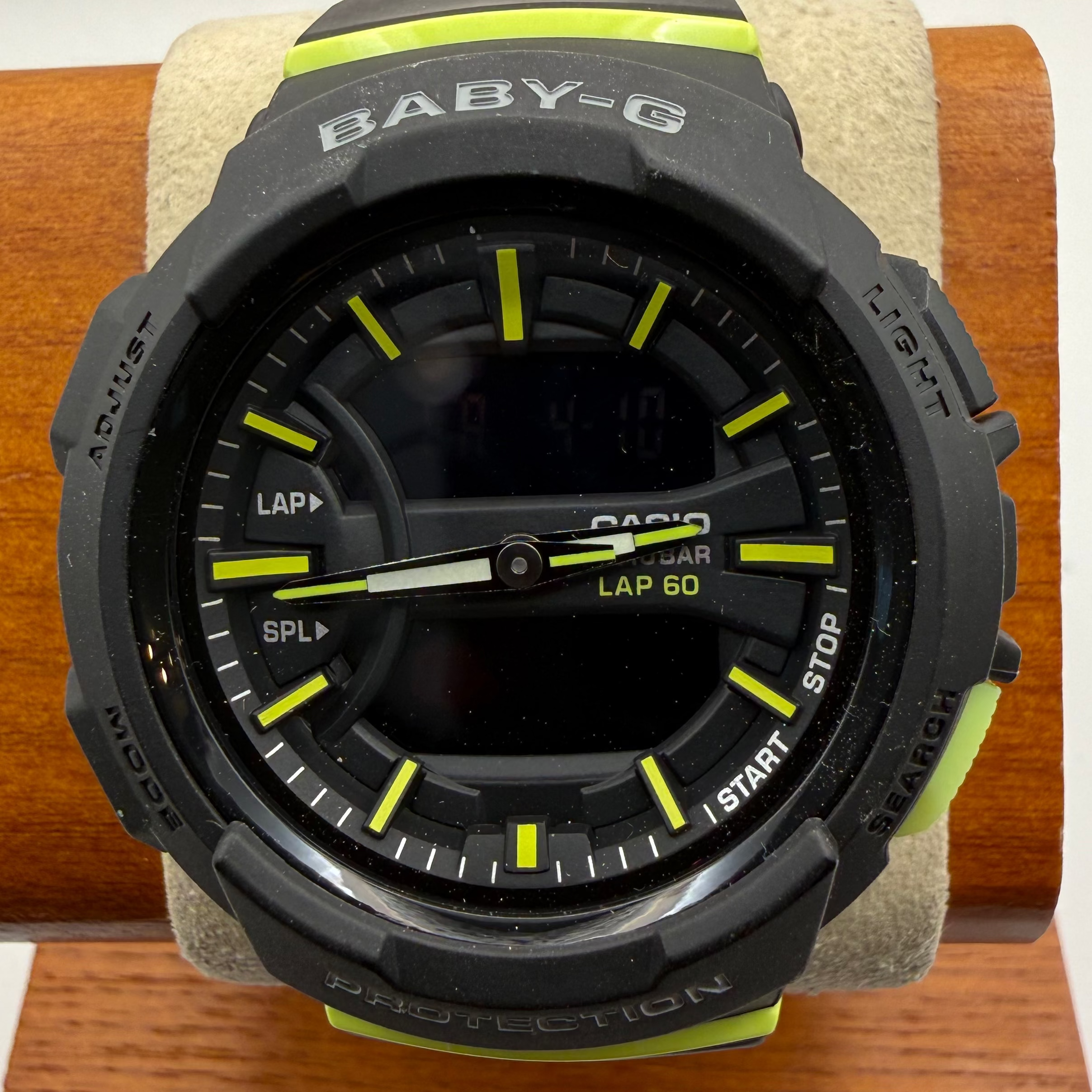 Casio Baby-G BGA-240 Neon Accent Sports Watch – Black & Lime Green Shock Resistant- £54.95