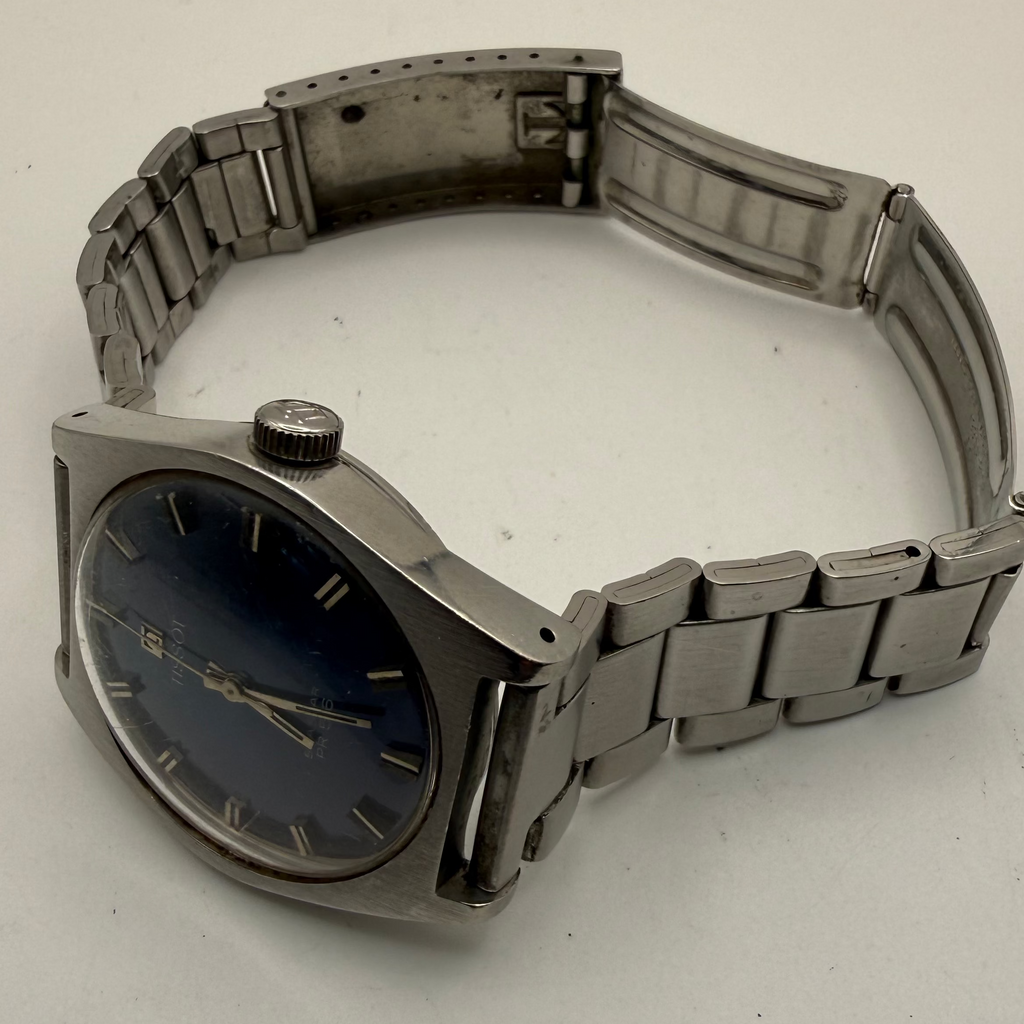 Vintage Tissot Seastar PR 515 Automatic Blue Dial Swiss Watch c.1970s – Recently Serviced- £219.99