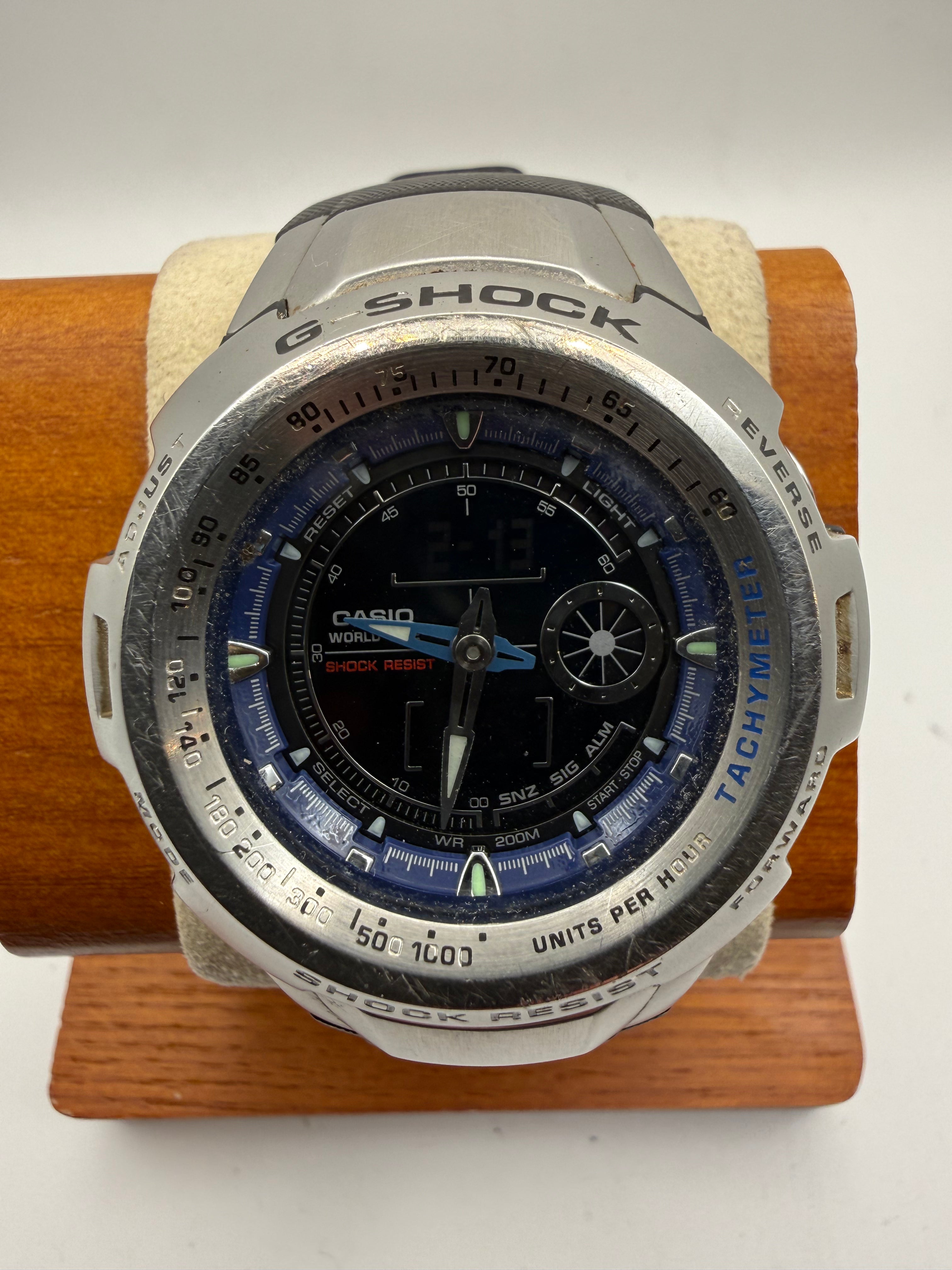 Casio G-Shock AW-590 World Time Ana-Digi Chronograph Watch- £54.95
