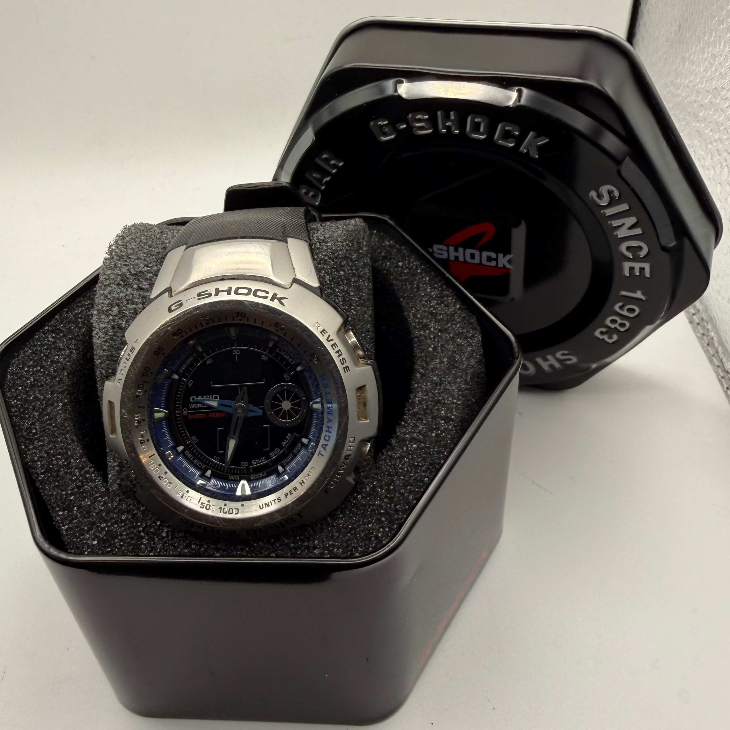 Casio G-Shock AW-590 World Time Ana-Digi Chronograph Watch- £54.95