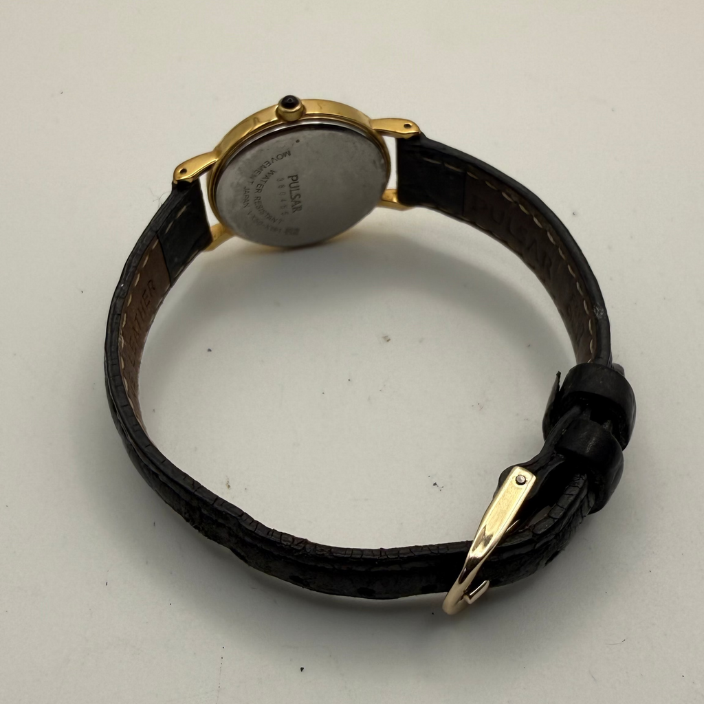 Pulsar Ladies Classic Gold Tone Dress Watch – Elegant P24.95