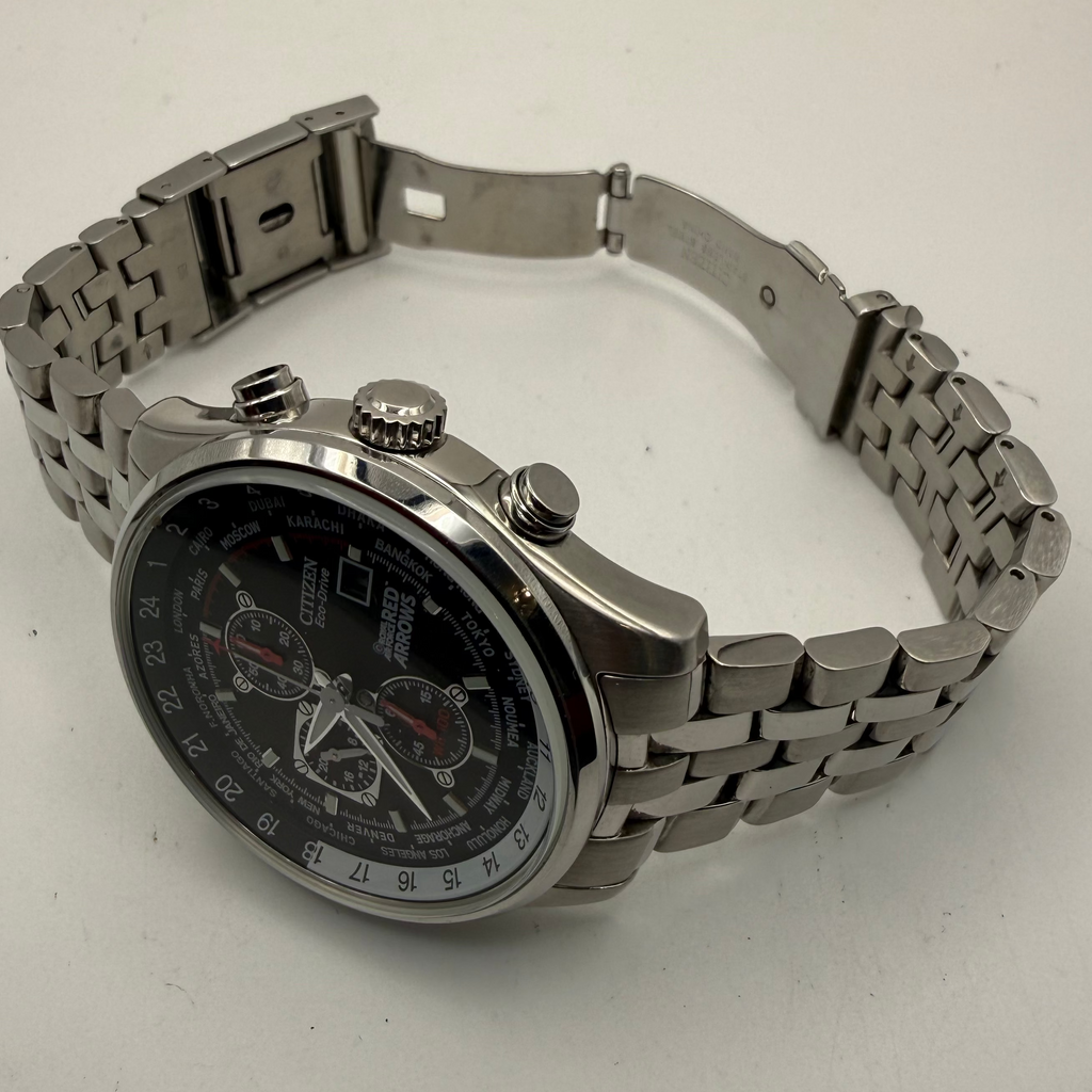 Citizen Eco-Drive Royal Air Force Red Arrows Limited Edition World Time Chronograph- £209.95