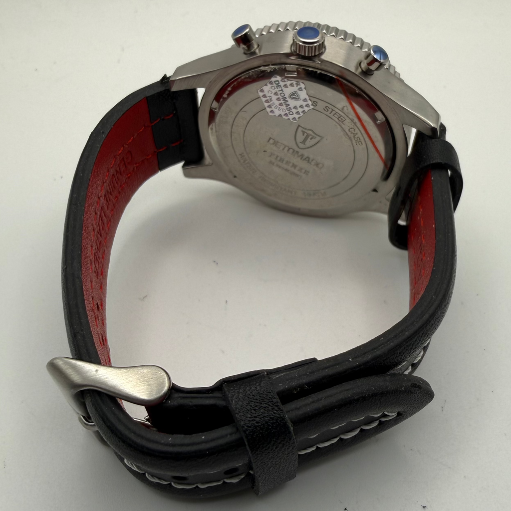 Detomaso Firenze Chronograph – Black Dial World Time- £139.95