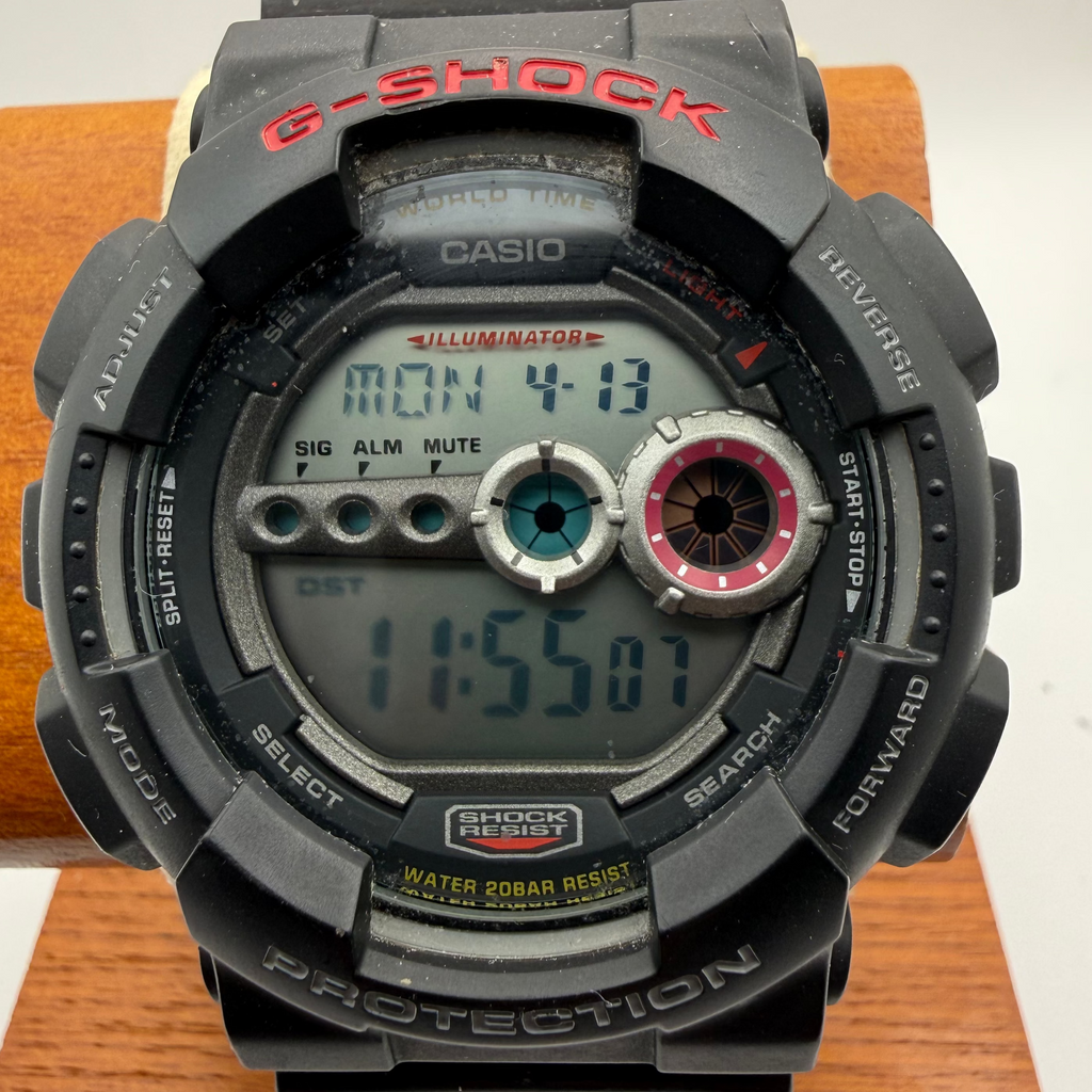 Casio G-Shock GD-100 Digital Watch – Black | Pre-Loved with Original Tin- £59.99