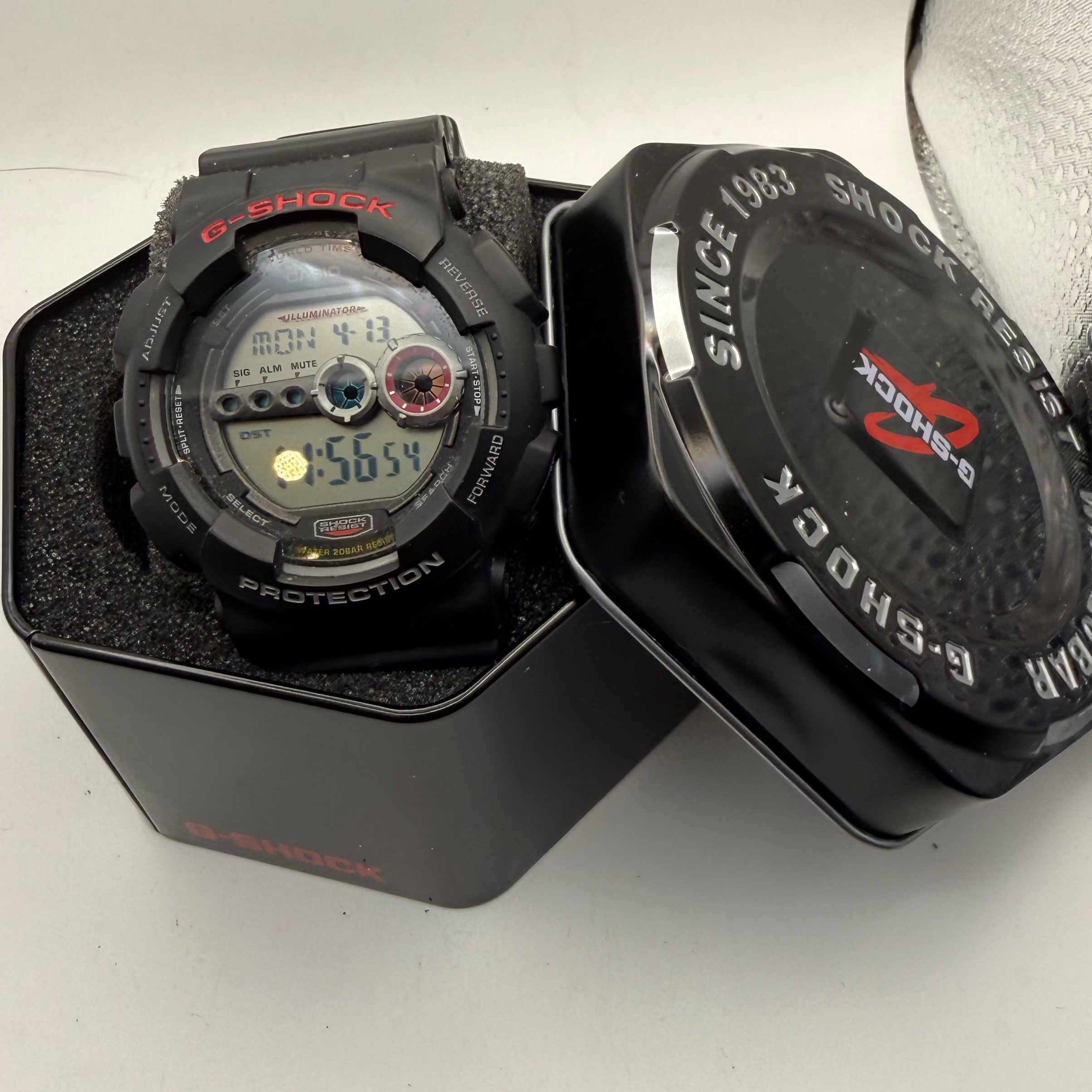 Casio G-Shock GD-100 Digital Watch – Black | Pre-Loved with Original Tin- £59.99