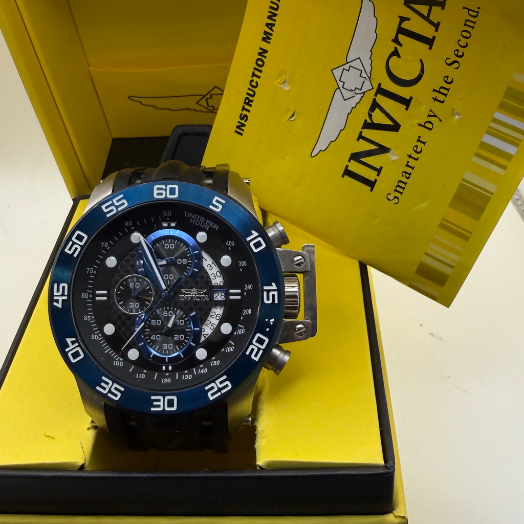 Invicta Force Tritnite Chronograph 19252 Full Set 58mm Pre-Loved Men’s Watch- £109.99