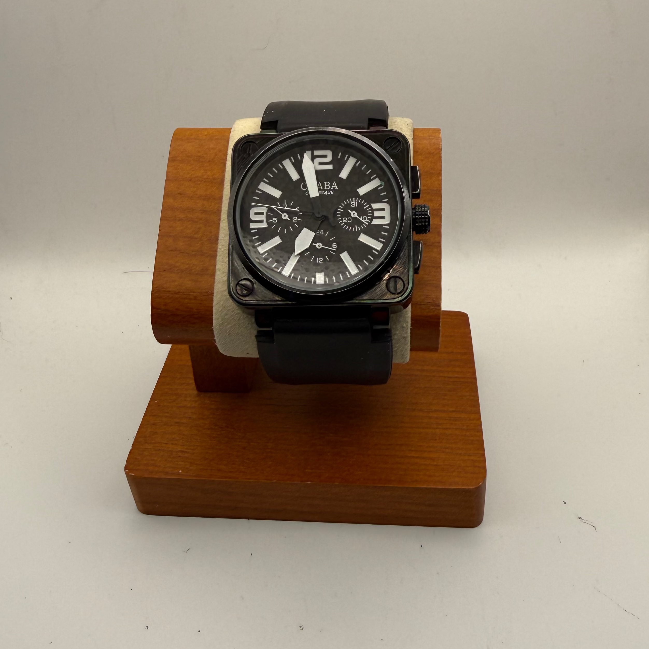 CJABA DESIGNER AUTOMATIC CHRONOGRAPH STYLE WATCH- £29.95