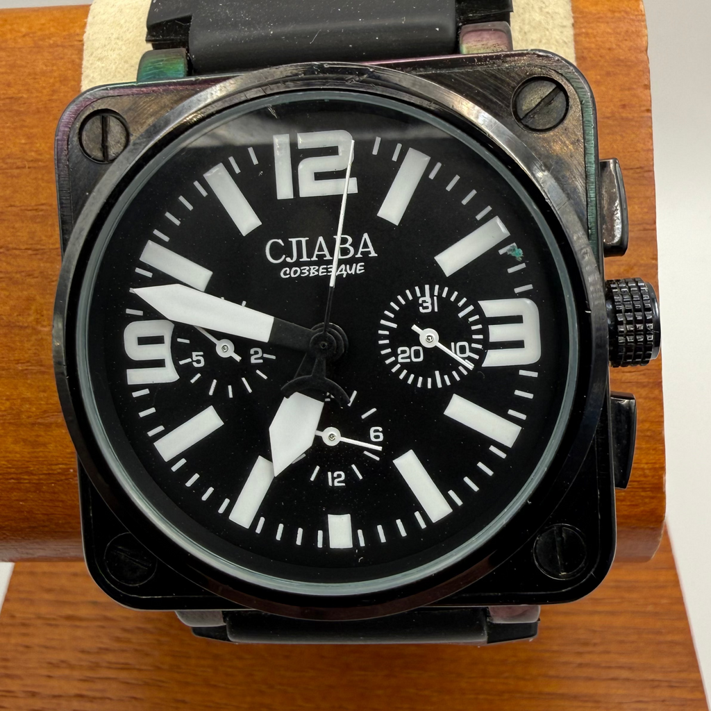 CJABA DESIGNER AUTOMATIC CHRONOGRAPH STYLE WATCH- £29.95