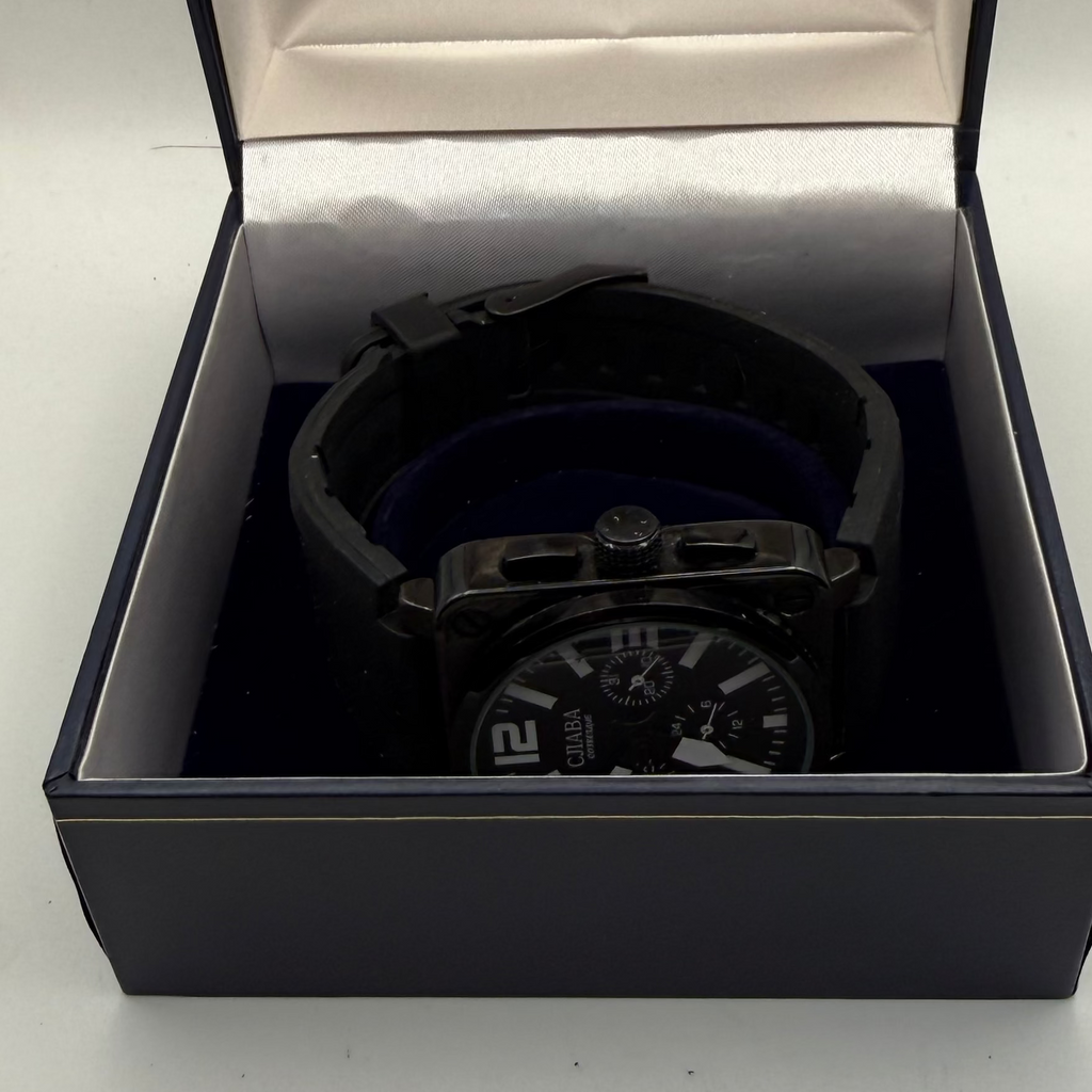 CJABA DESIGNER AUTOMATIC CHRONOGRAPH STYLE WATCH- £29.95
