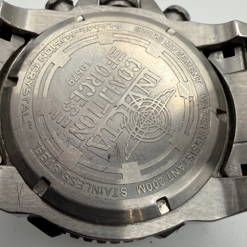 Invicta Lupah Revolution Chronograph 19779 Men’s Watch Full Set 65mm To Crown- £139.99