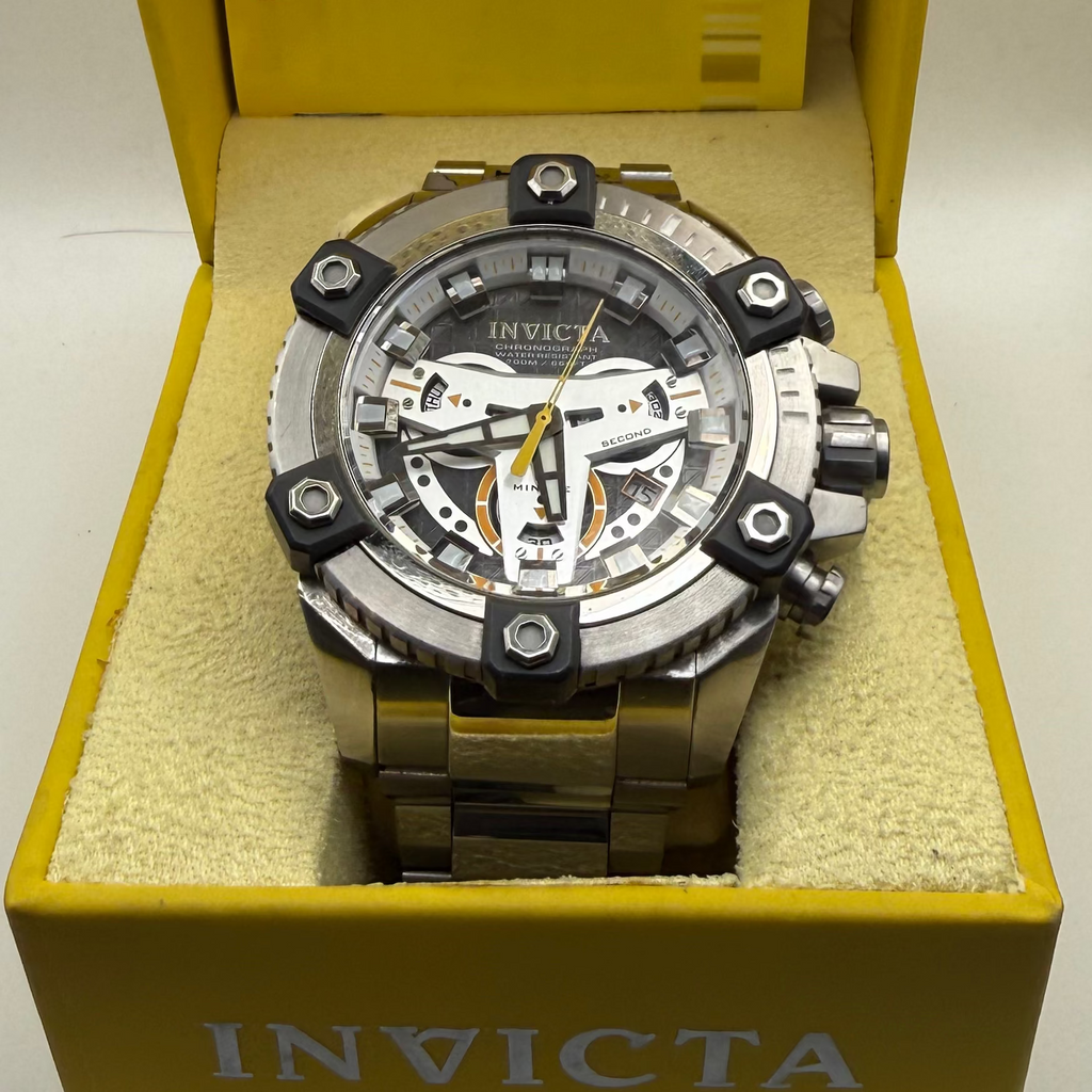 Invicta Lupah Revolution Chronograph 19779 Men’s Watch Full Set 65mm To Crown- £139.99