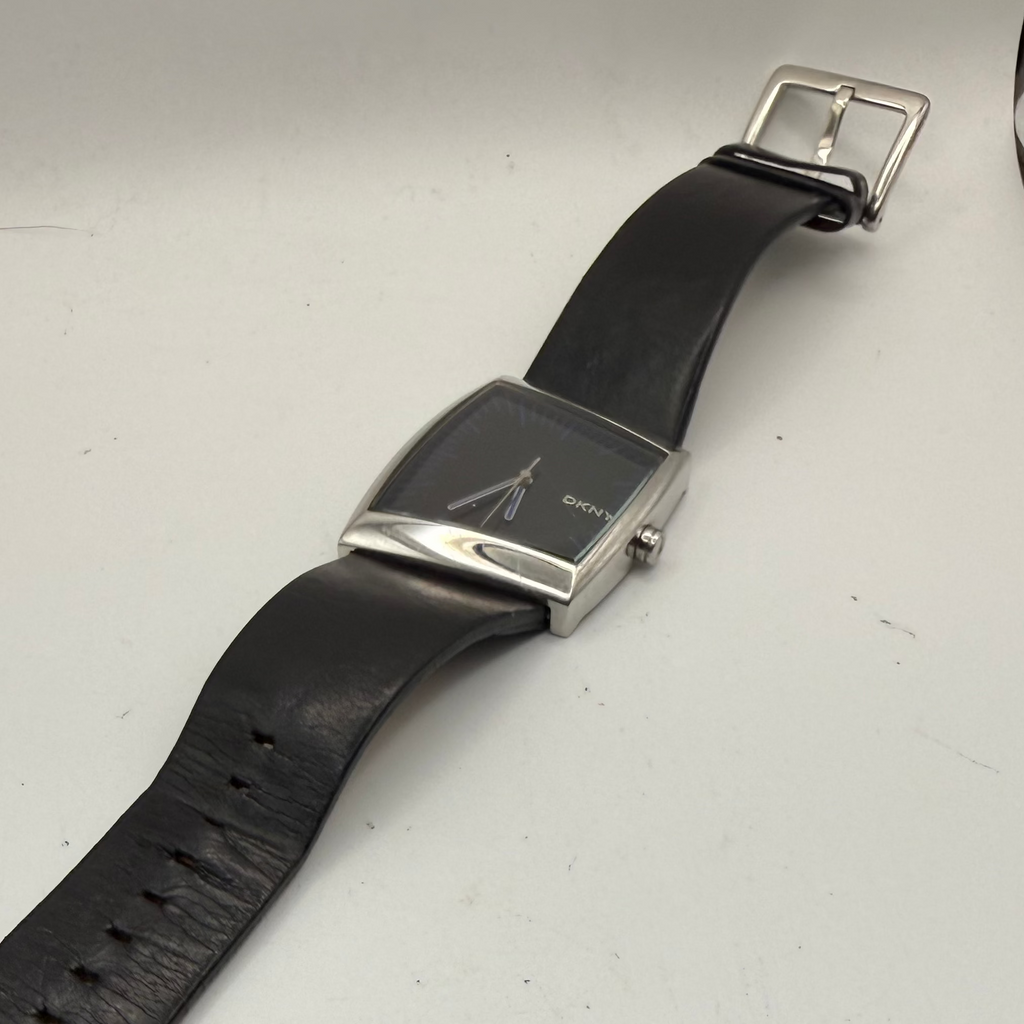 DKNY NY-1152 Black Dial Curved Square Watch- £24.99