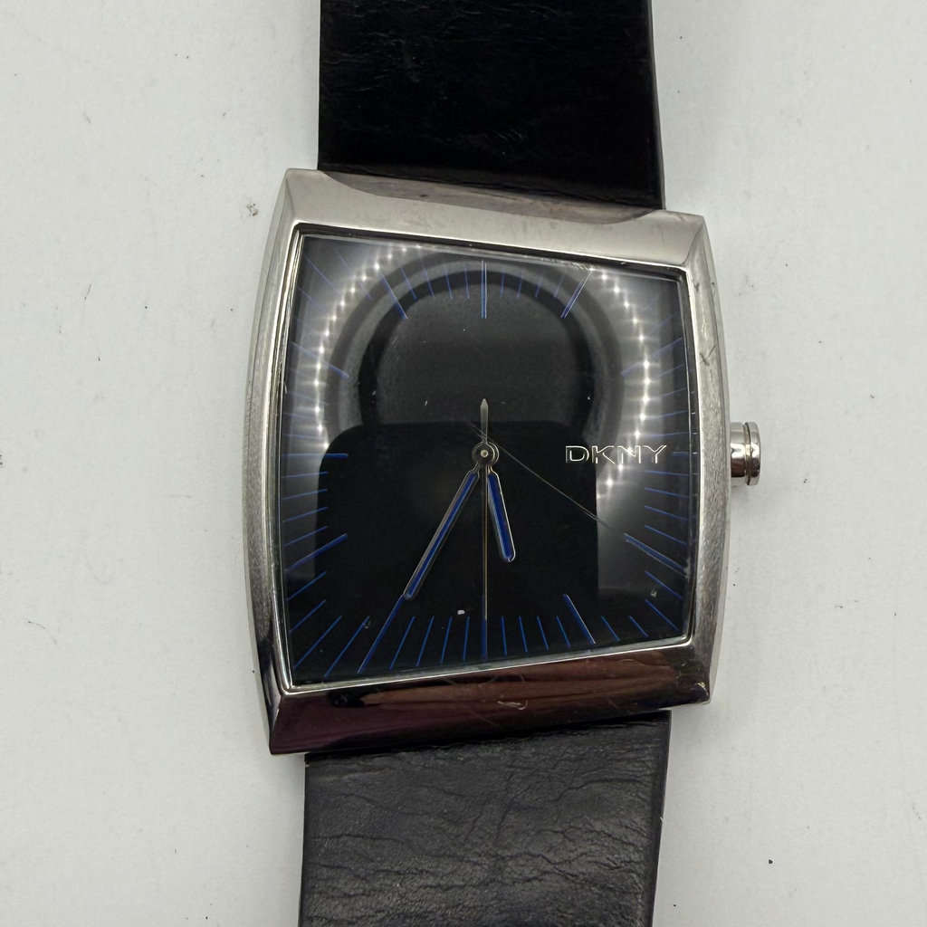 DKNY NY-1152 Black Dial Curved Square Watch- £24.99