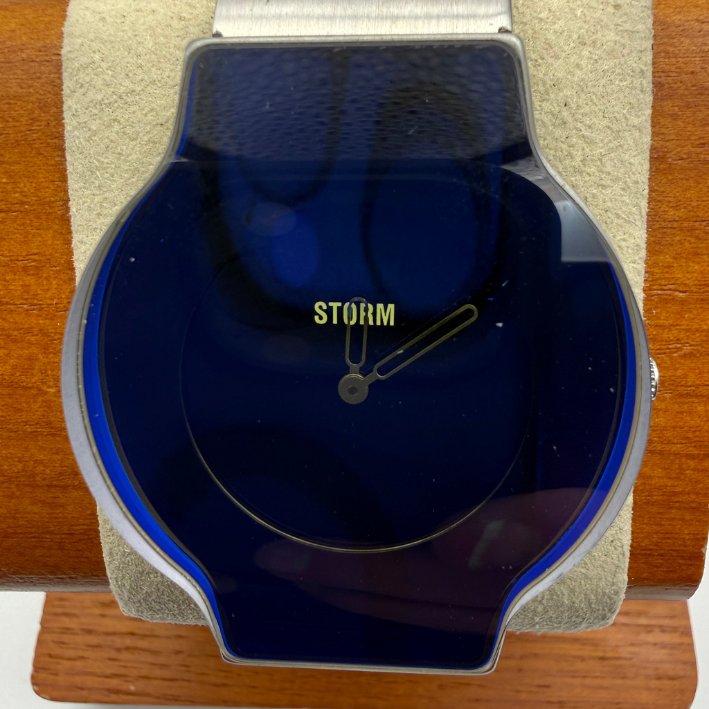 STORM ACTIVON Electric Blue Dial Stainless Steel Watch- £39.99