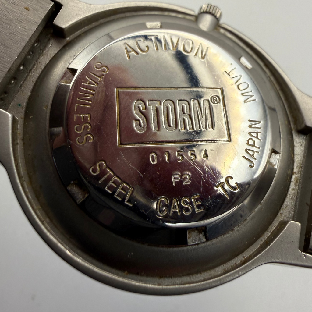 STORM ACTIVON Electric Blue Dial Stainless Steel Watch- £39.99