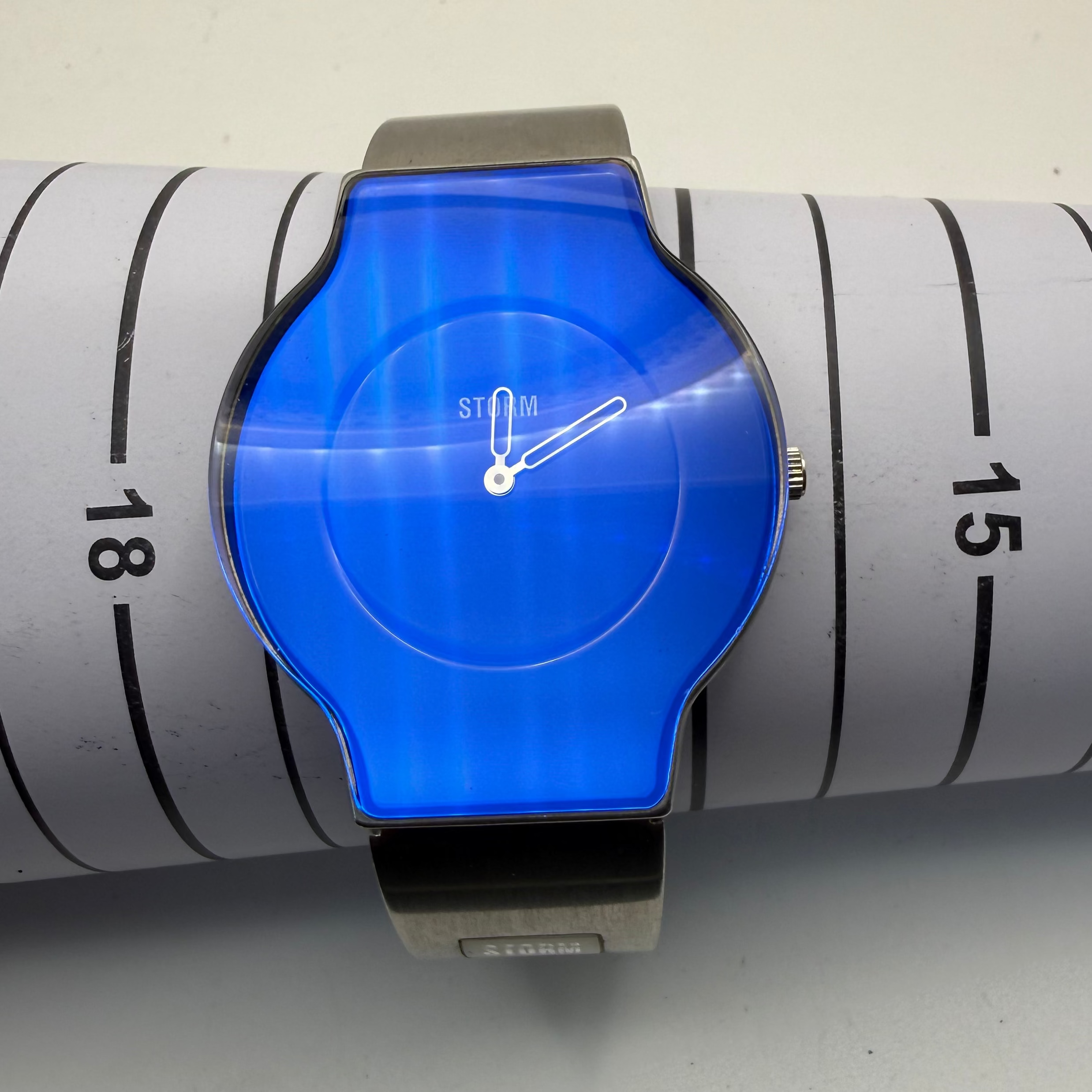 STORM ACTIVON Electric Blue Dial Stainless Steel Watch- £39.99