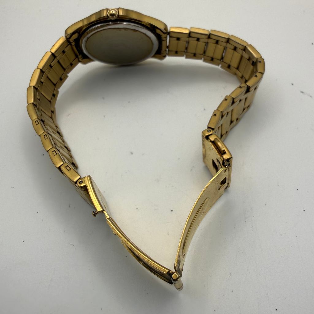 Citizen Eco-Drive Day-Date E100 Gold Tone Bracelet Watch- £99.99