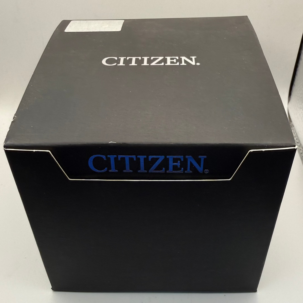 Citizen Eco-Drive World Time Chronograph H500-S081548 Black Dial 45.5mm Full Set- £229.99