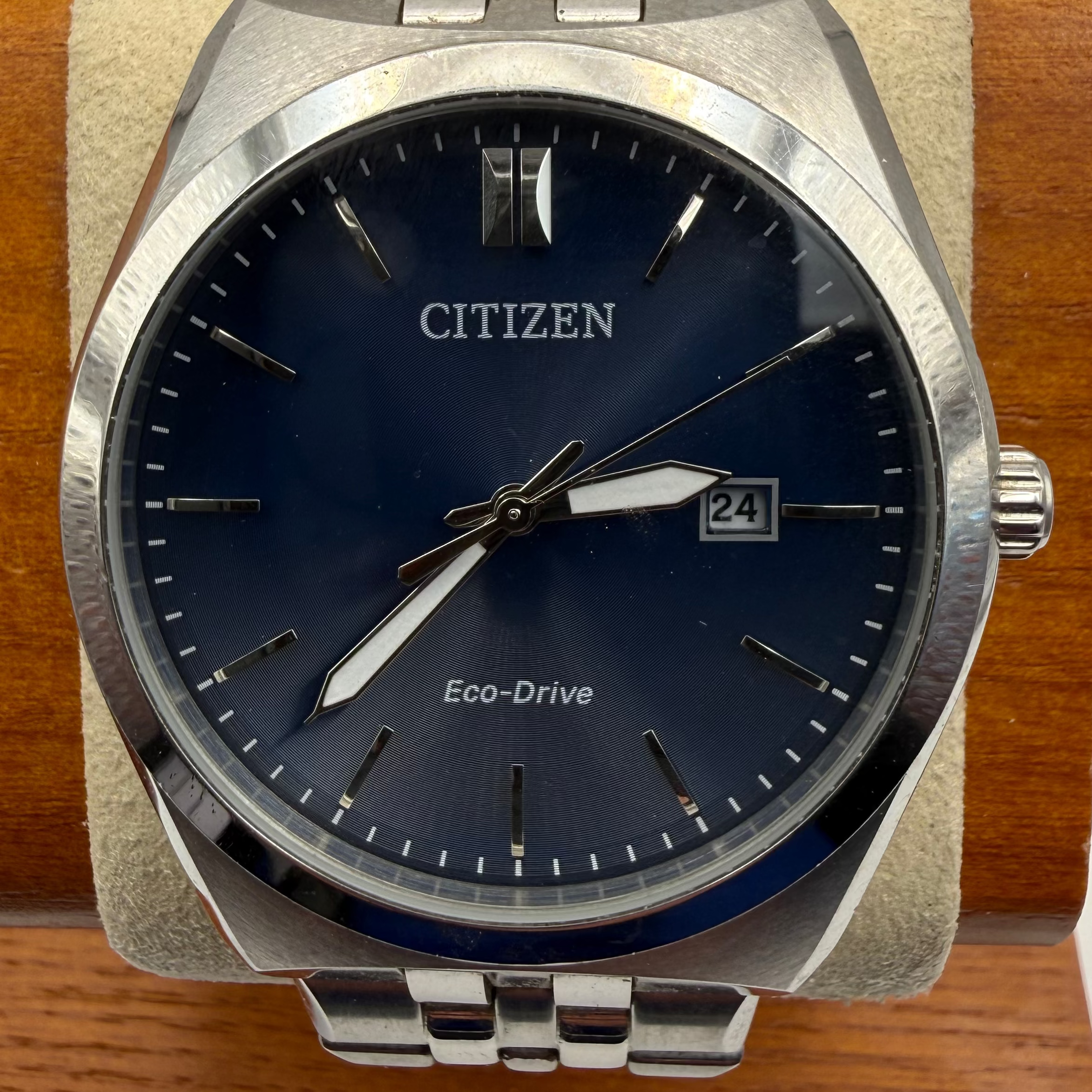 Citizen Eco-Drive Blue Dial Dress Watch E111-S09964- £99.99