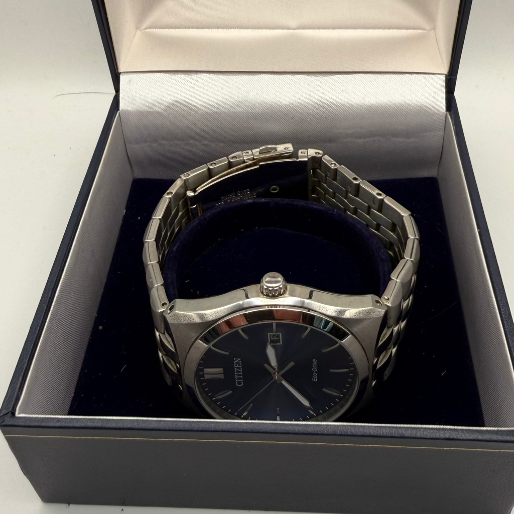 Citizen Eco-Drive Blue Dial Dress Watch E111-S09964- £99.99