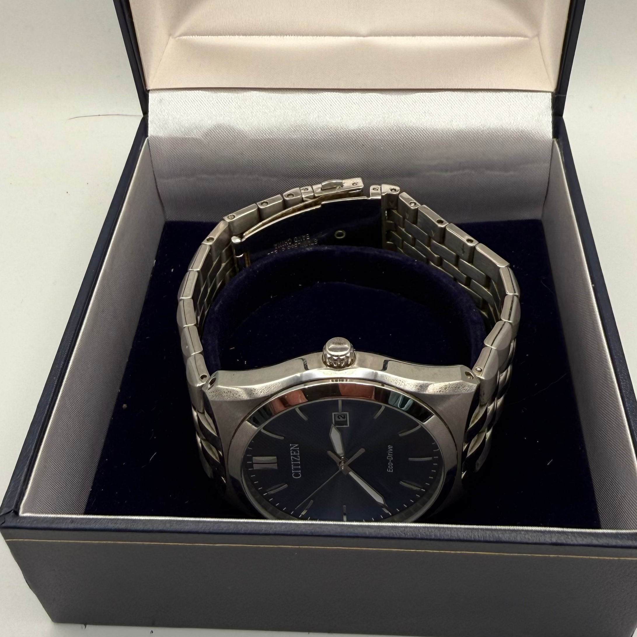 Citizen Eco-Drive Blue Dial Dress Watch E111-S09964- £99.99