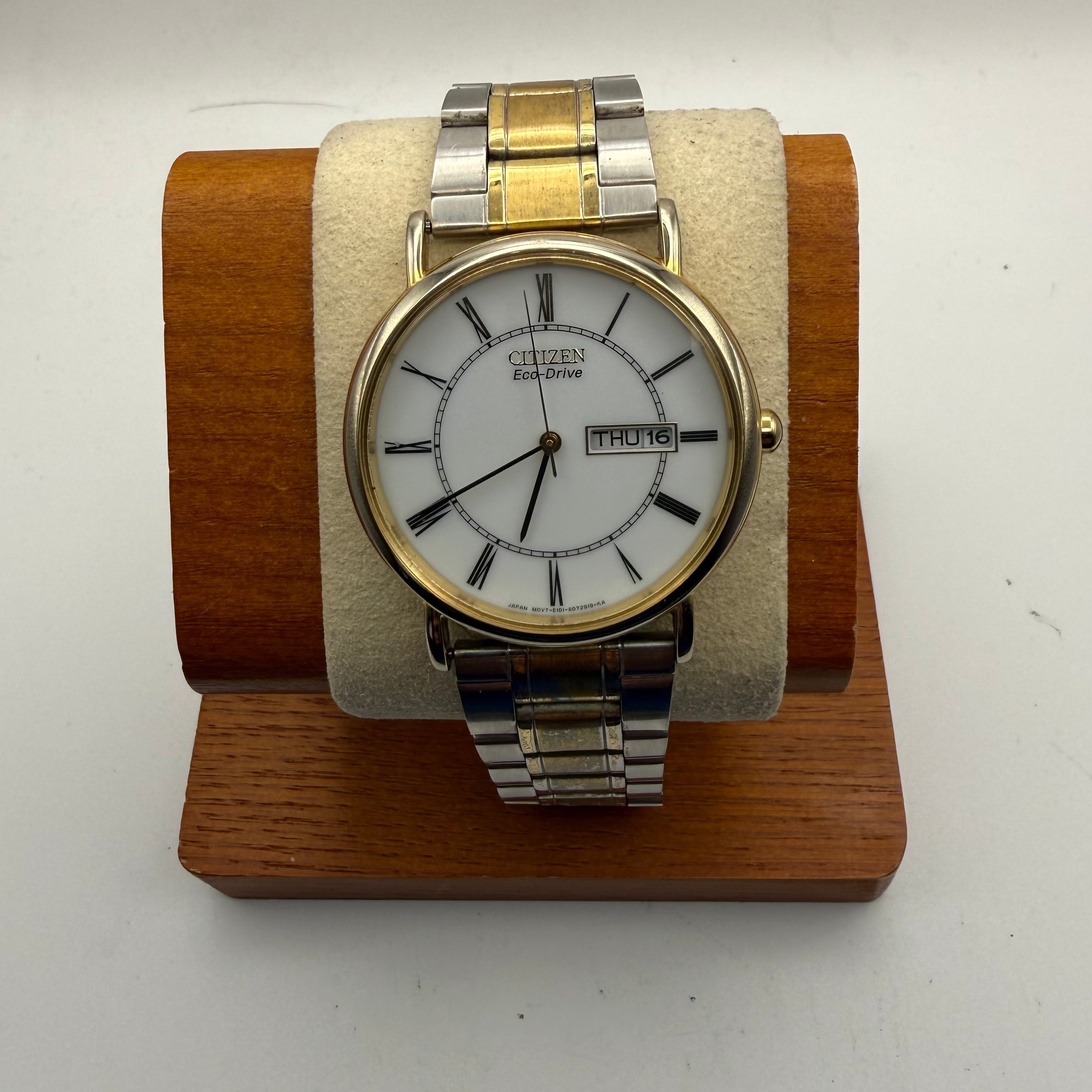 Citizen Eco-Drive E101-507219 Day-Date Two Tone Dress Watch- £89.99