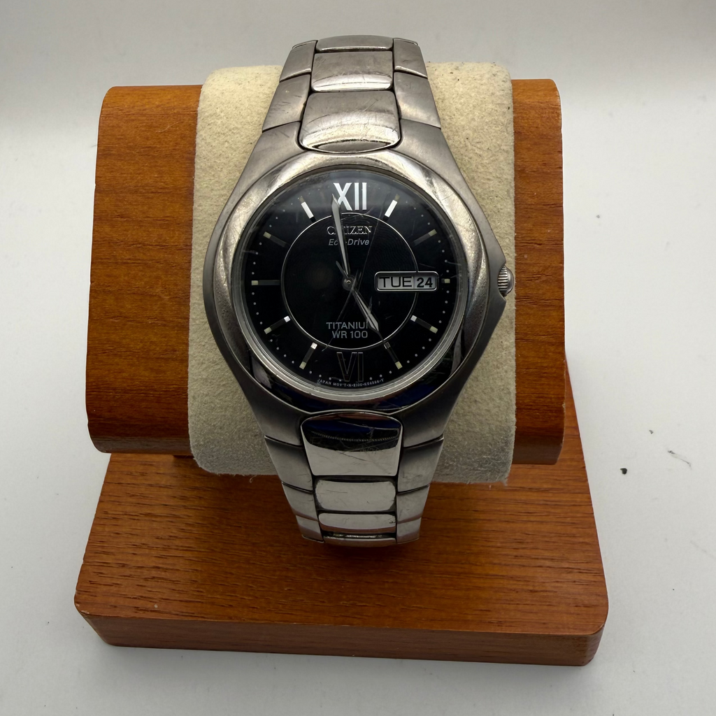 Citizen Eco-Drive Titanium WR100 Day Date GN-4W-S- £109.99