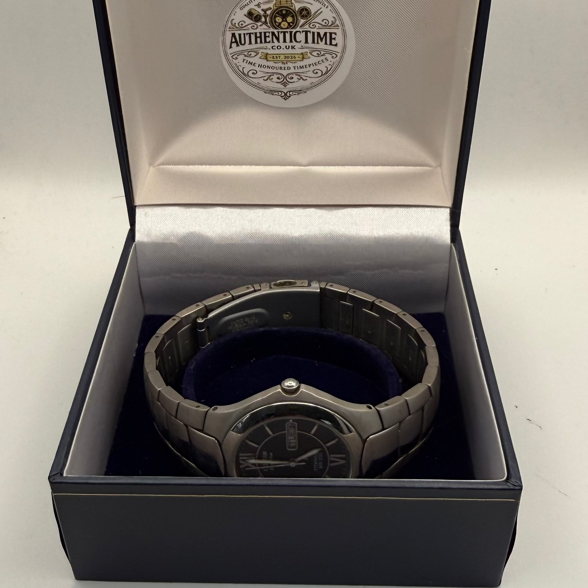 Citizen Eco-Drive Titanium WR100 Day Date GN-4W-S- £109.99
